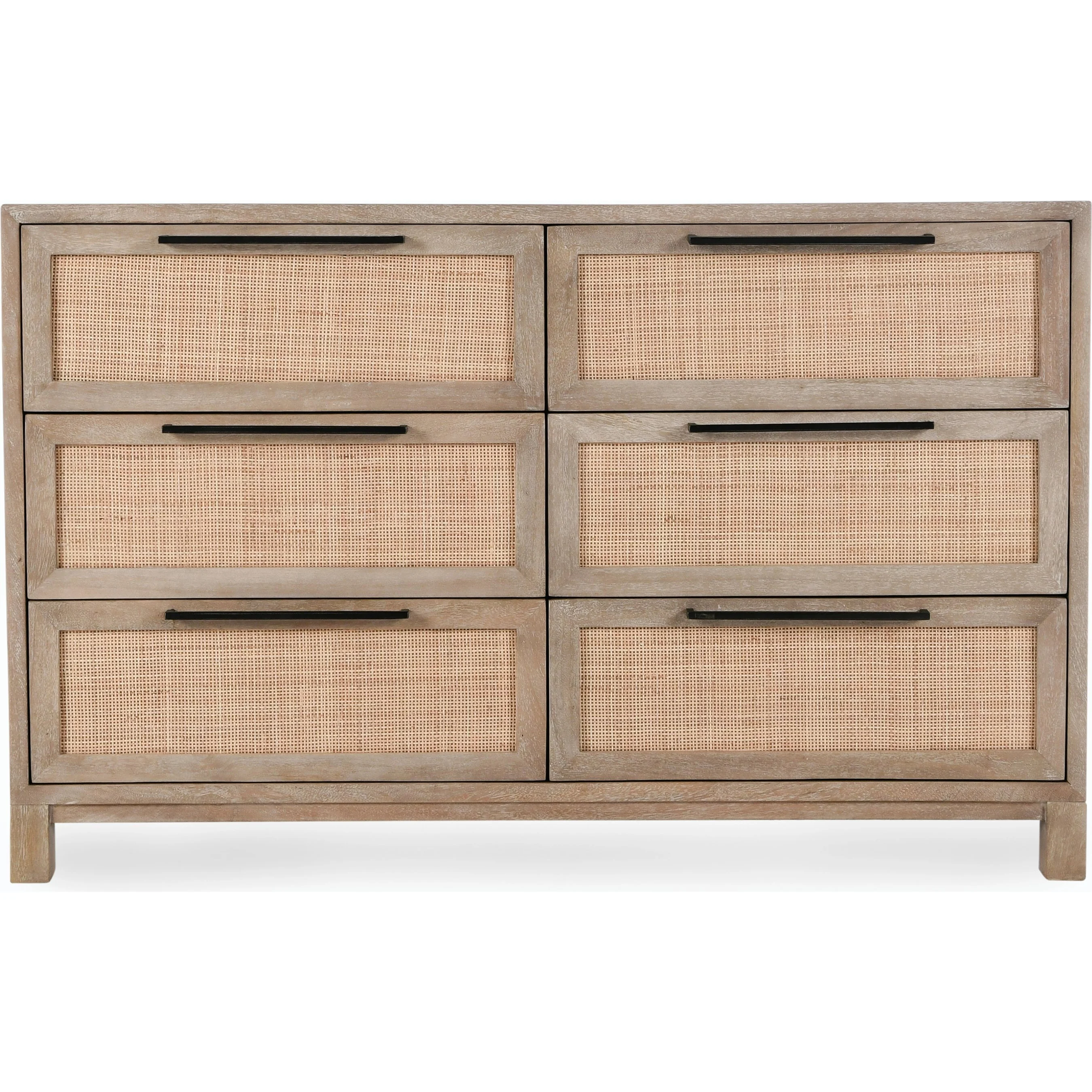 Jensen Six-Drawer Mango Wood Dresser - Image 2