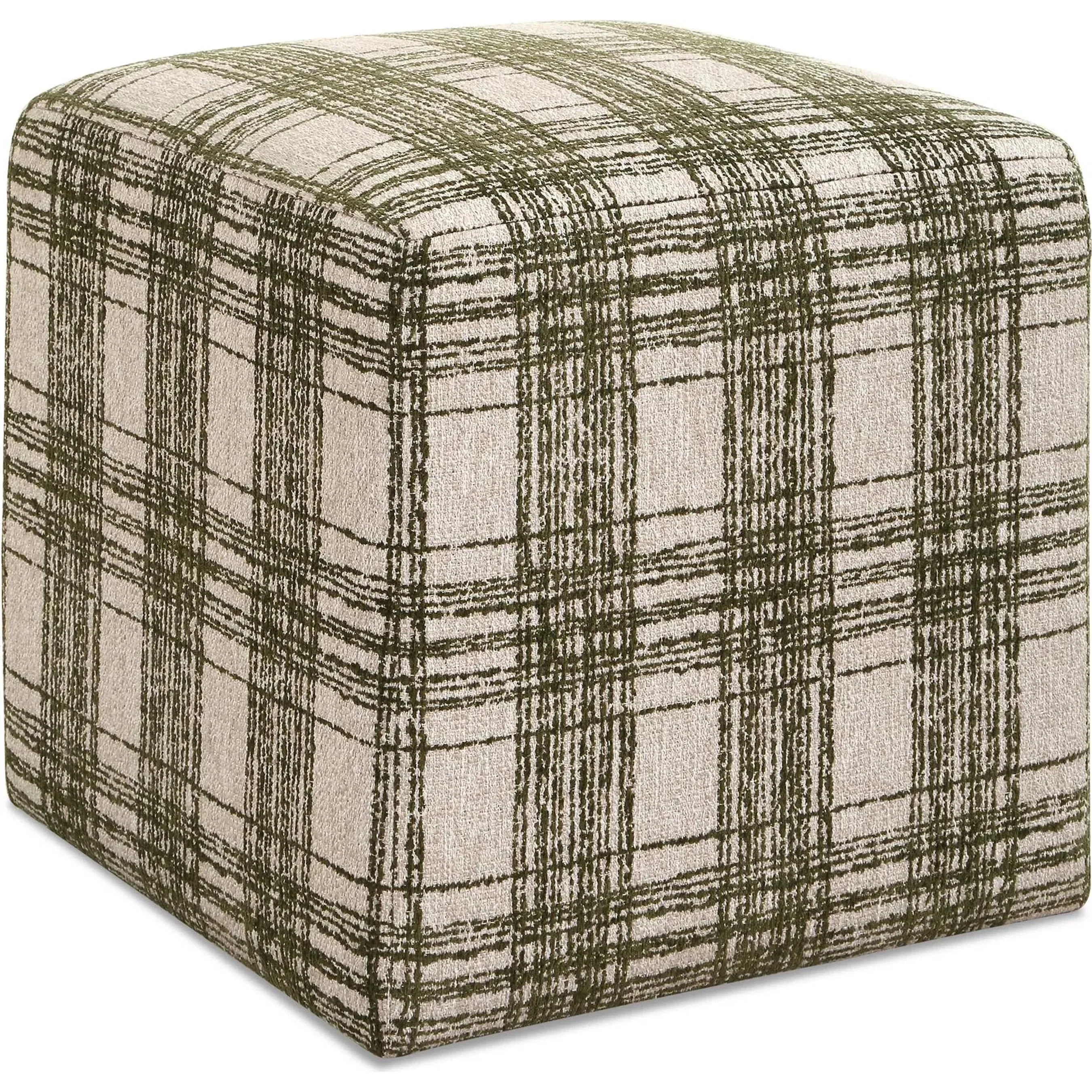 Joie Ireland Plaid Ottoman