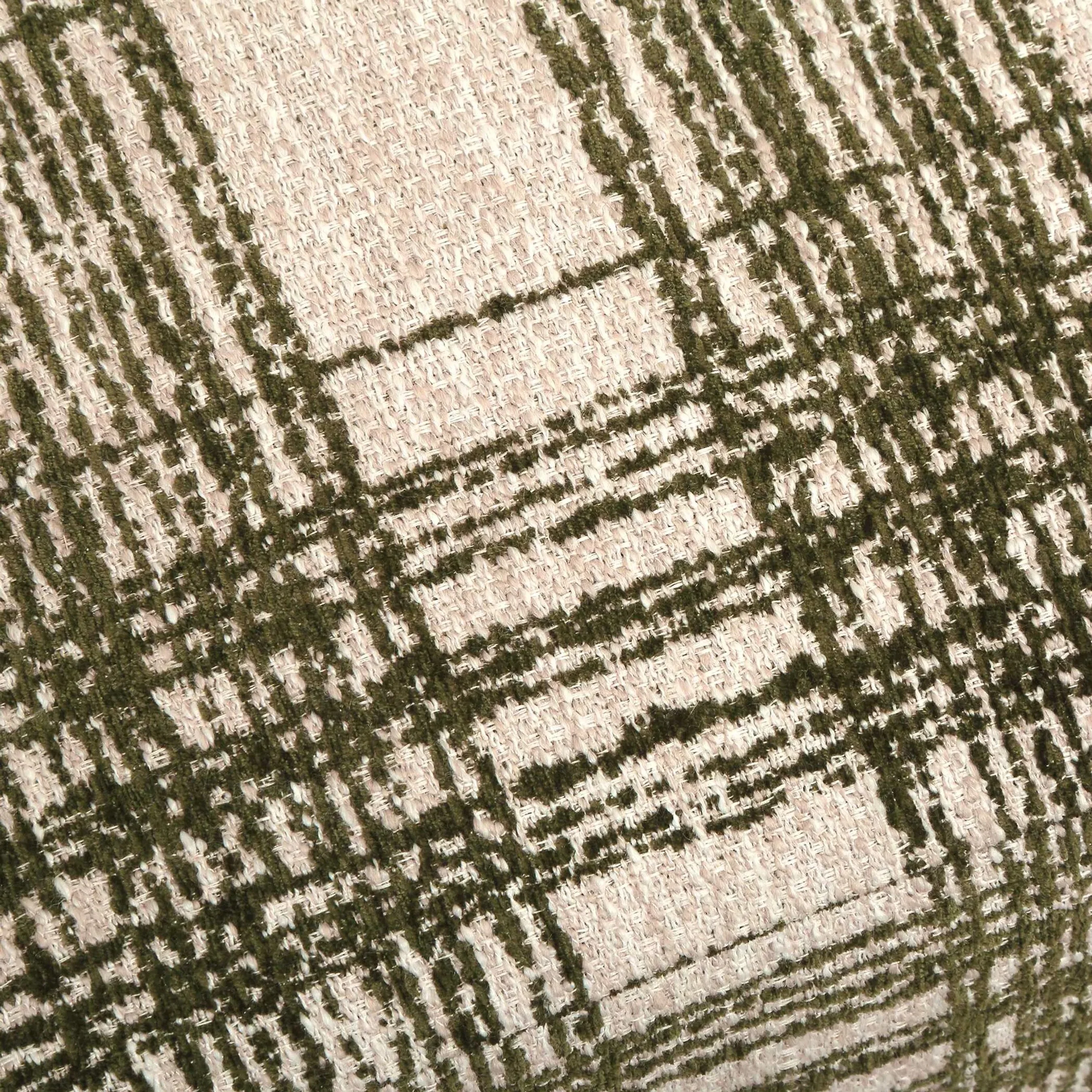 Joie Ireland Plaid Ottoman - Image 2
