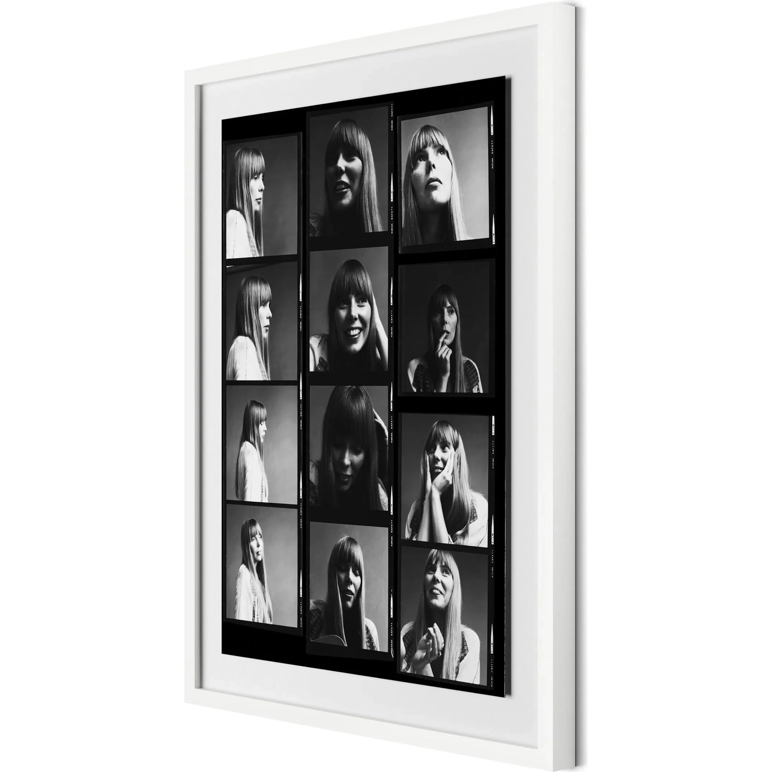 Joni Mitchell Contact Sheet by Getty Images - Image 5