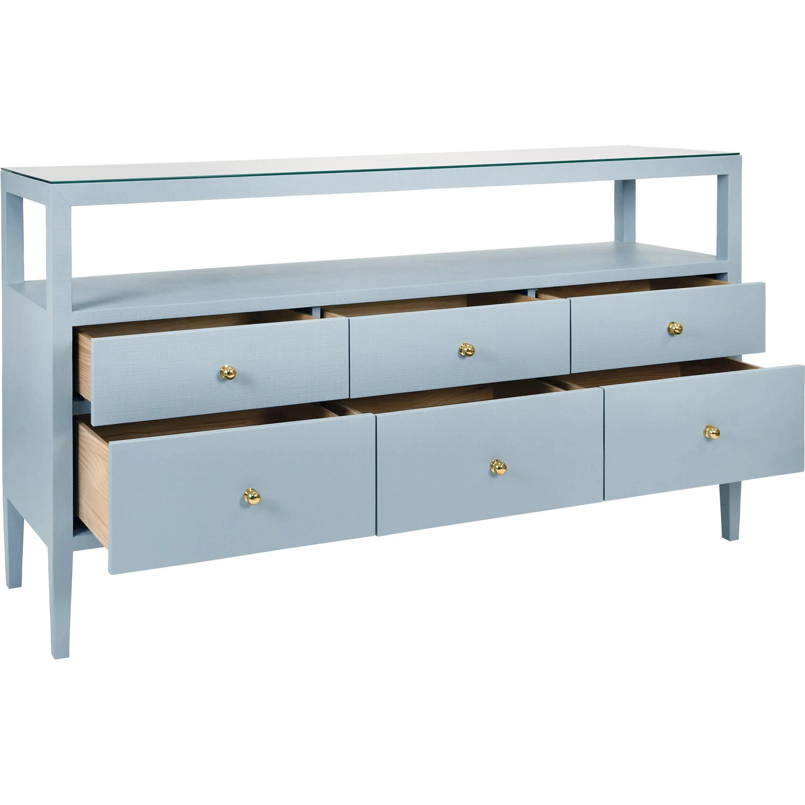 Jordan Six Drawer Console - Image 10