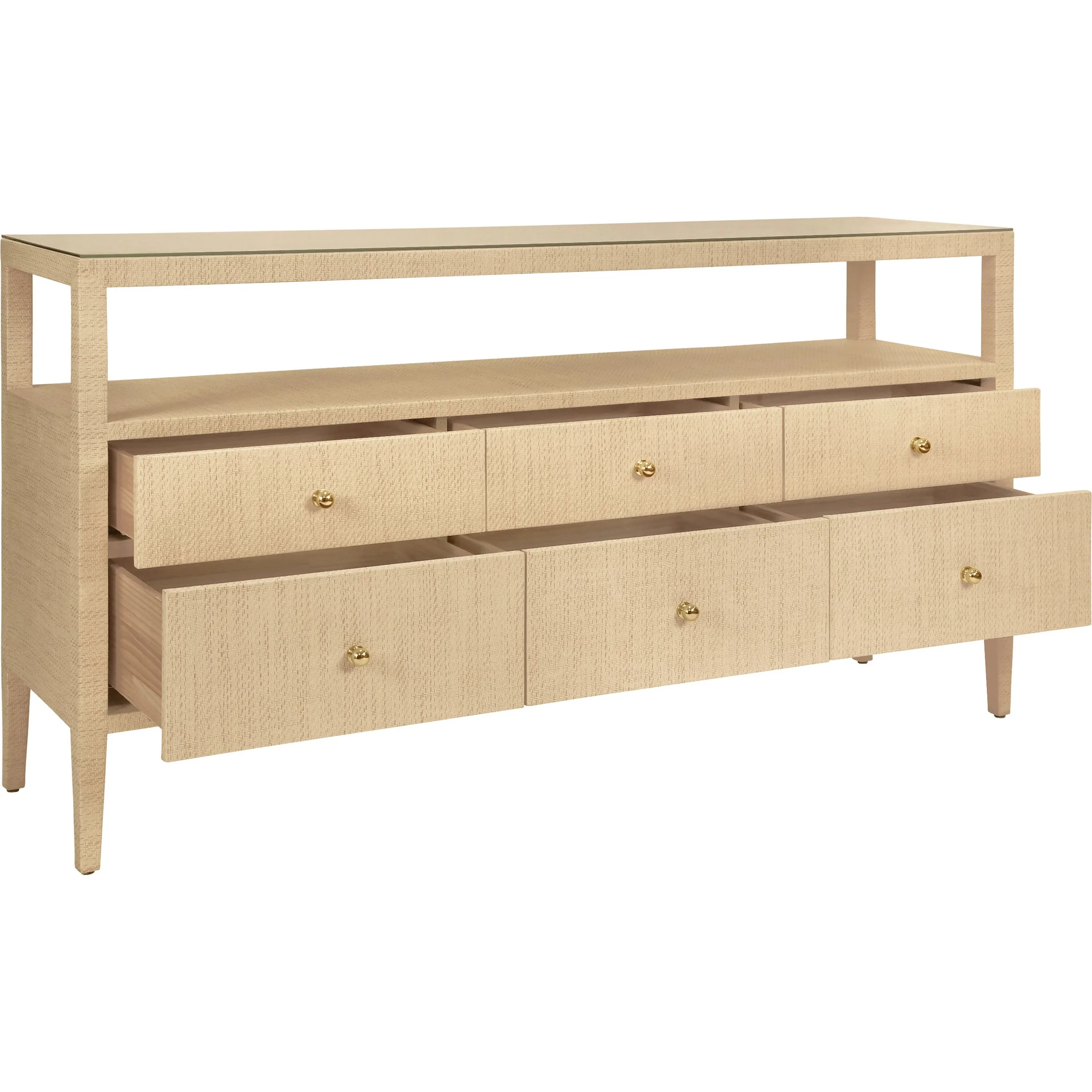 Jordan Six Drawer Console - Image 14