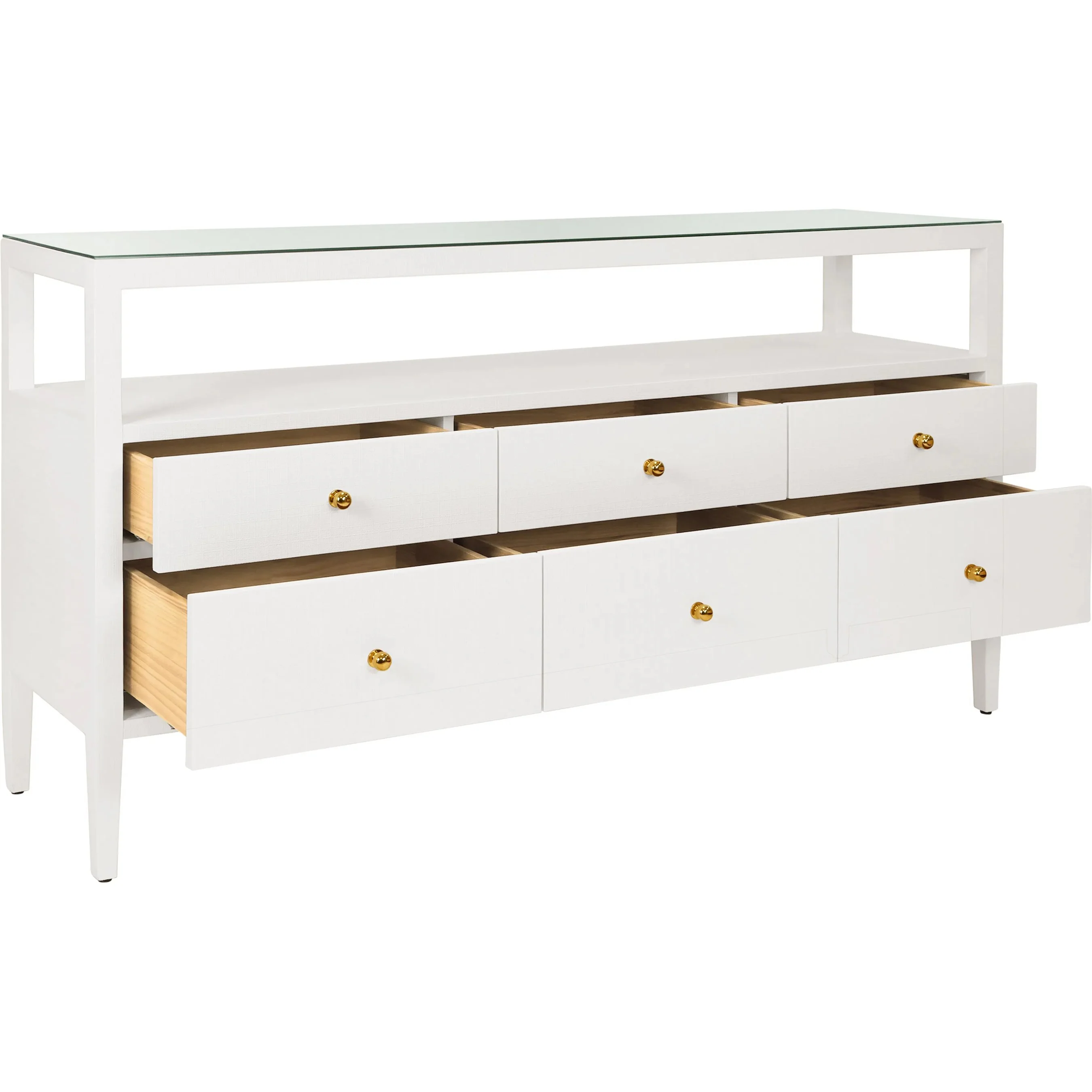 Jordan Six Drawer Console - Image 17