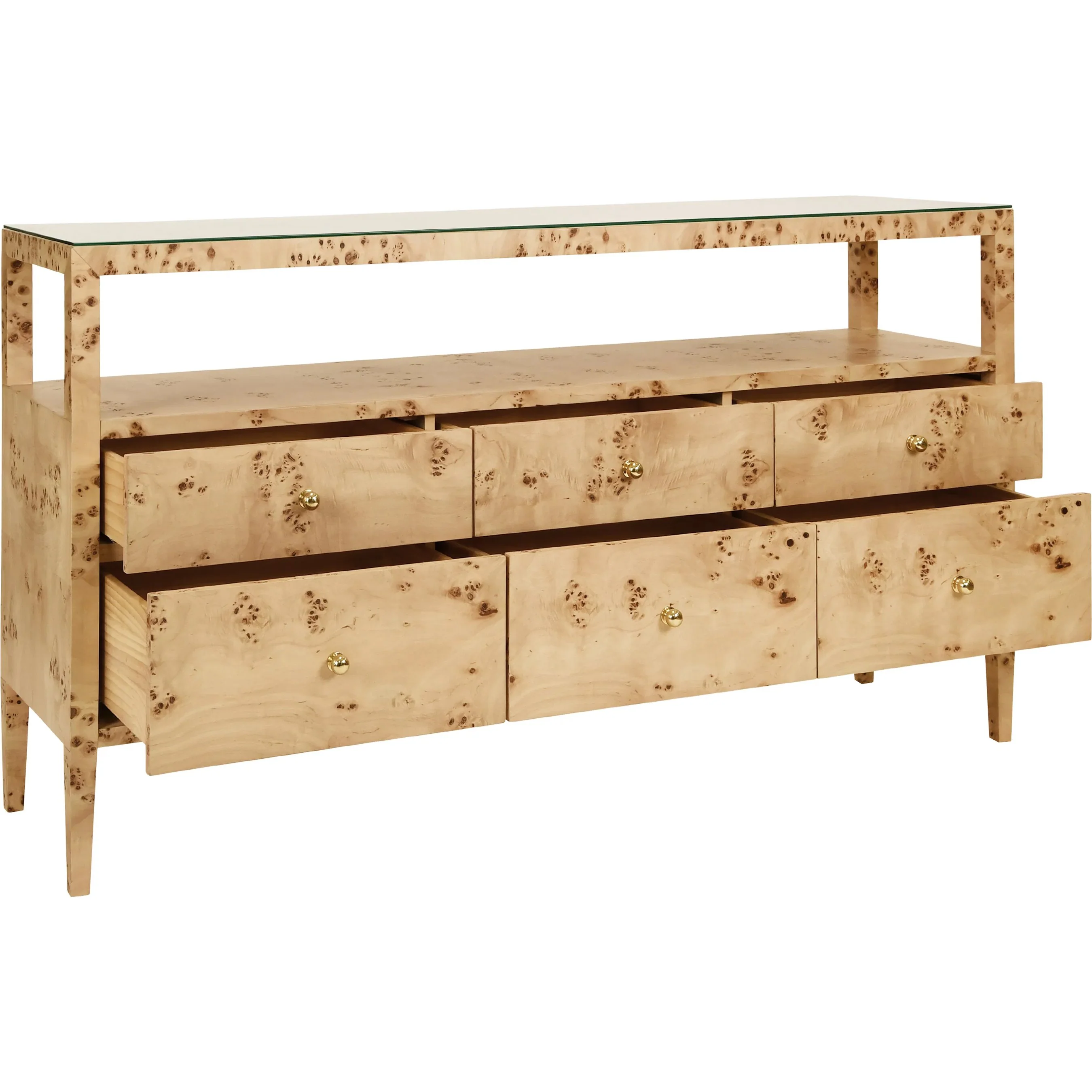 Jordan Six Drawer Console - Image 7