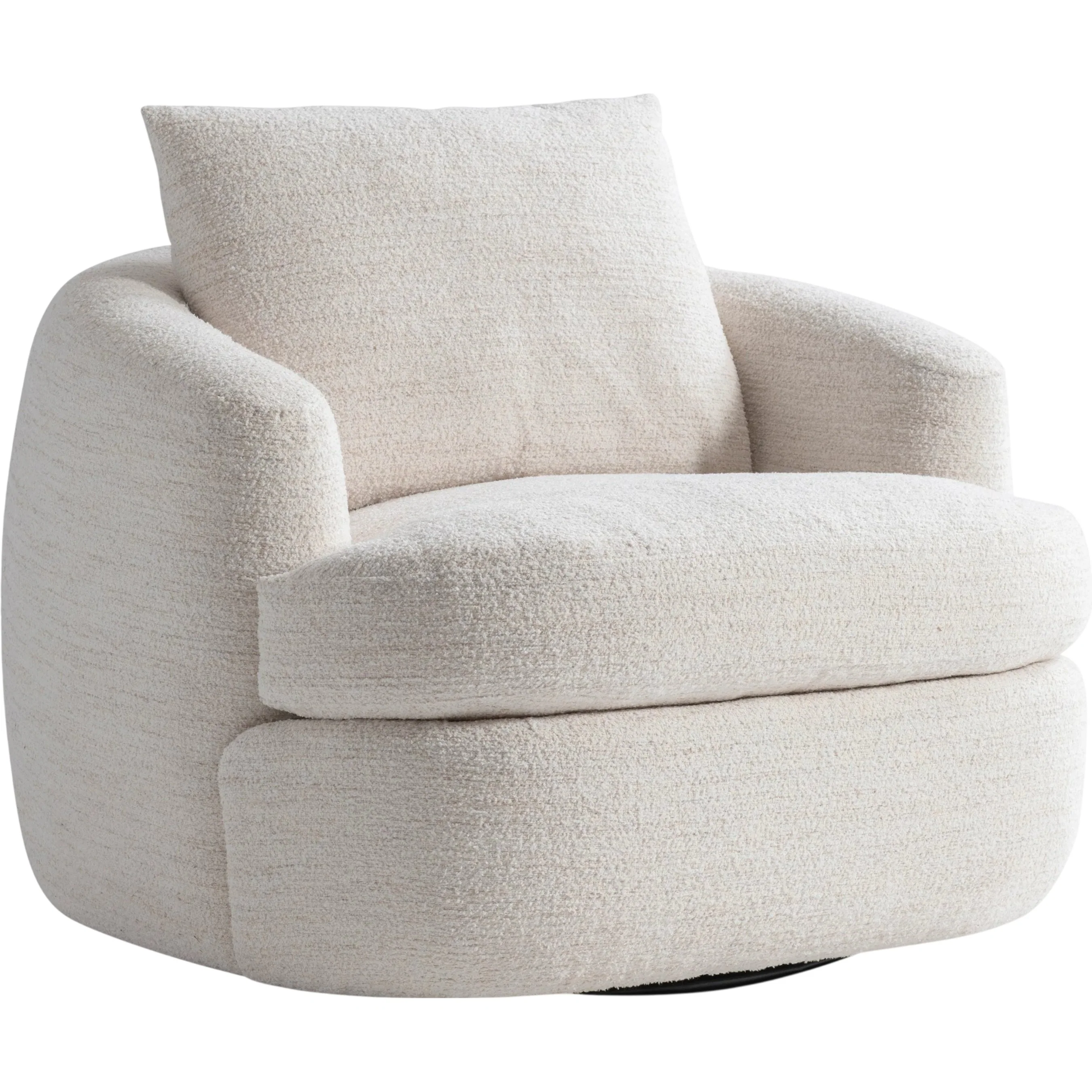 Jules Fabric Swivel Chair
