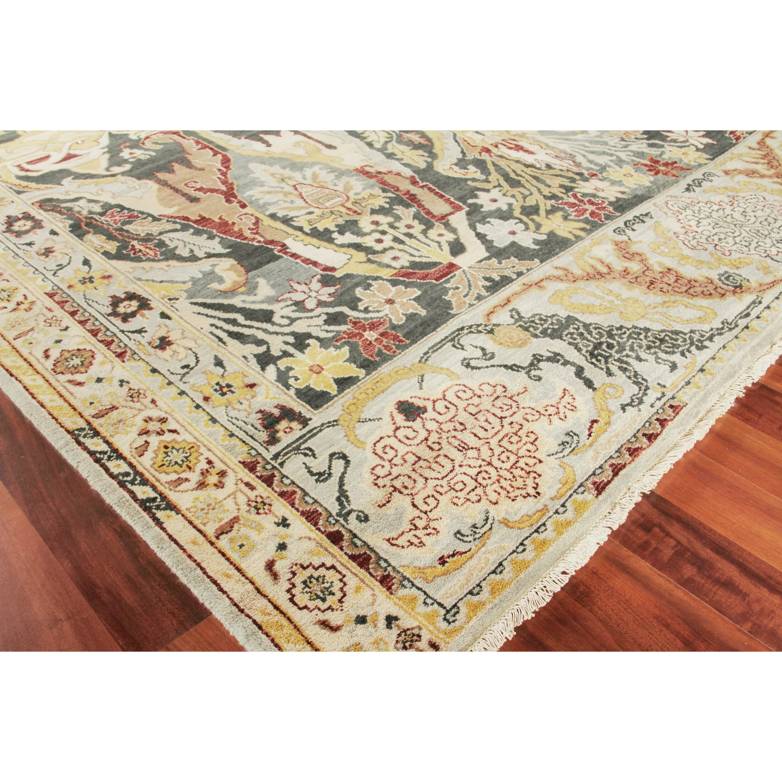 Jurassic Rug - Charcoal, Beige - Image 2