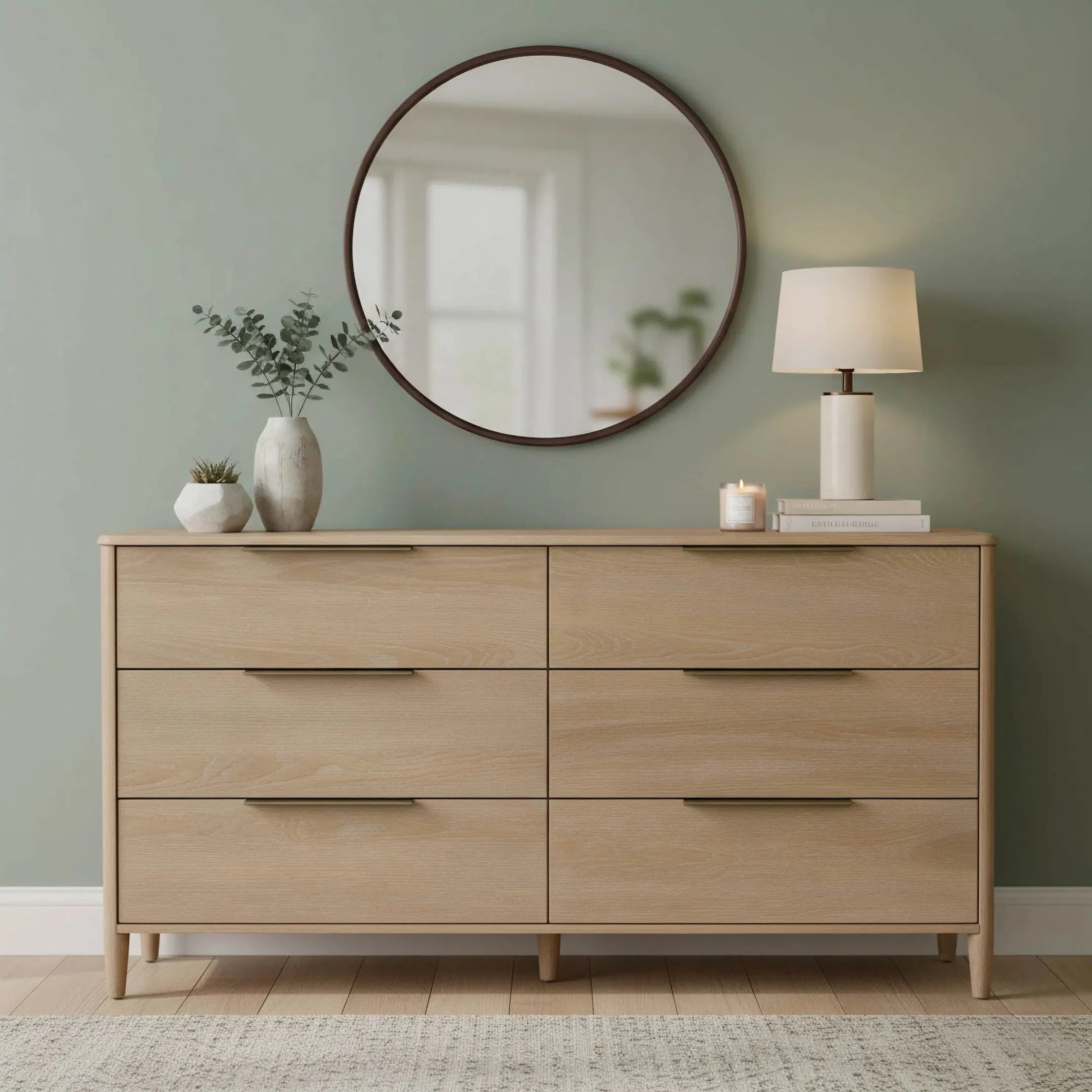 Kamelia 6 Drawer Dresser - Image 11