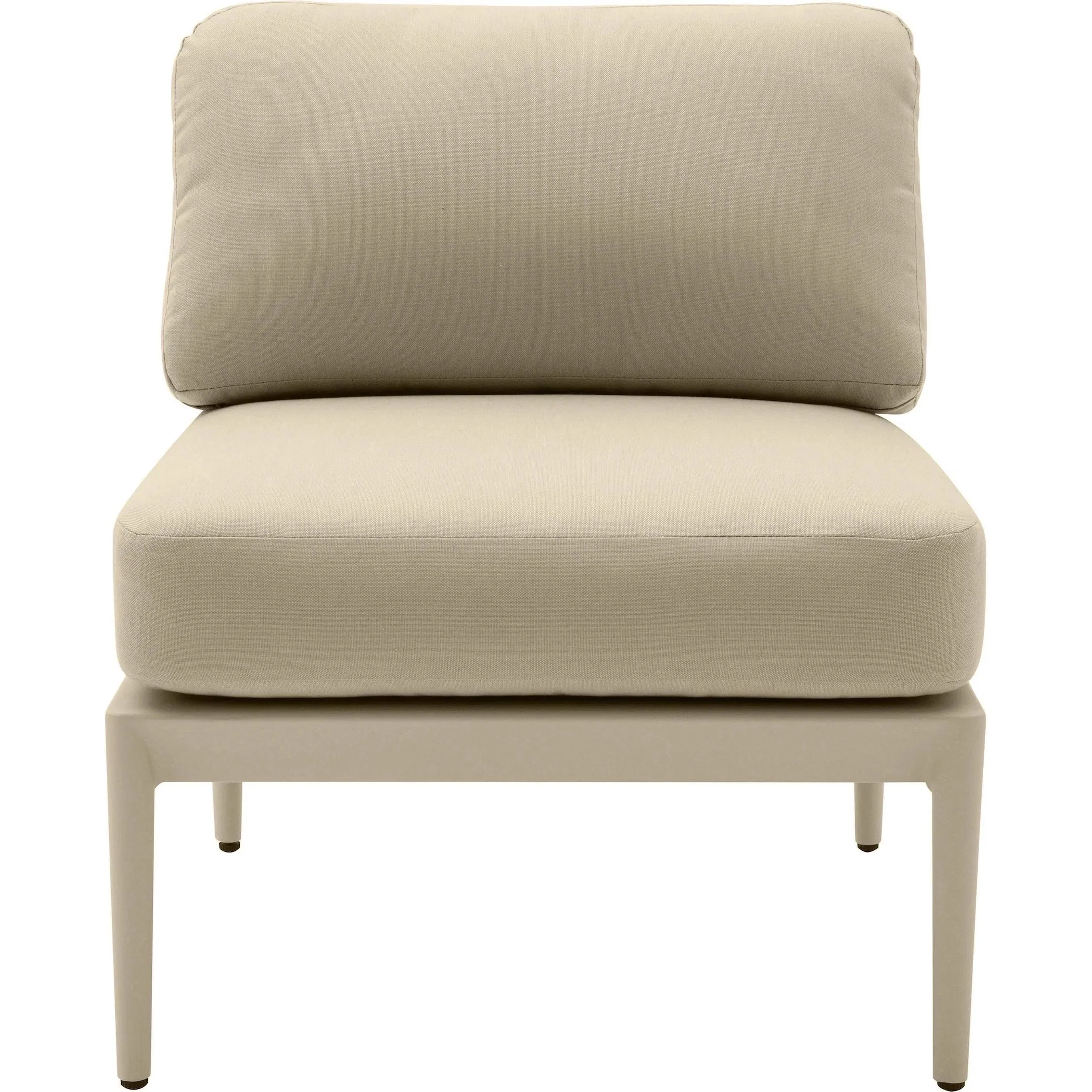 Kapri Modular Outdoor Armless Chair - Image 2