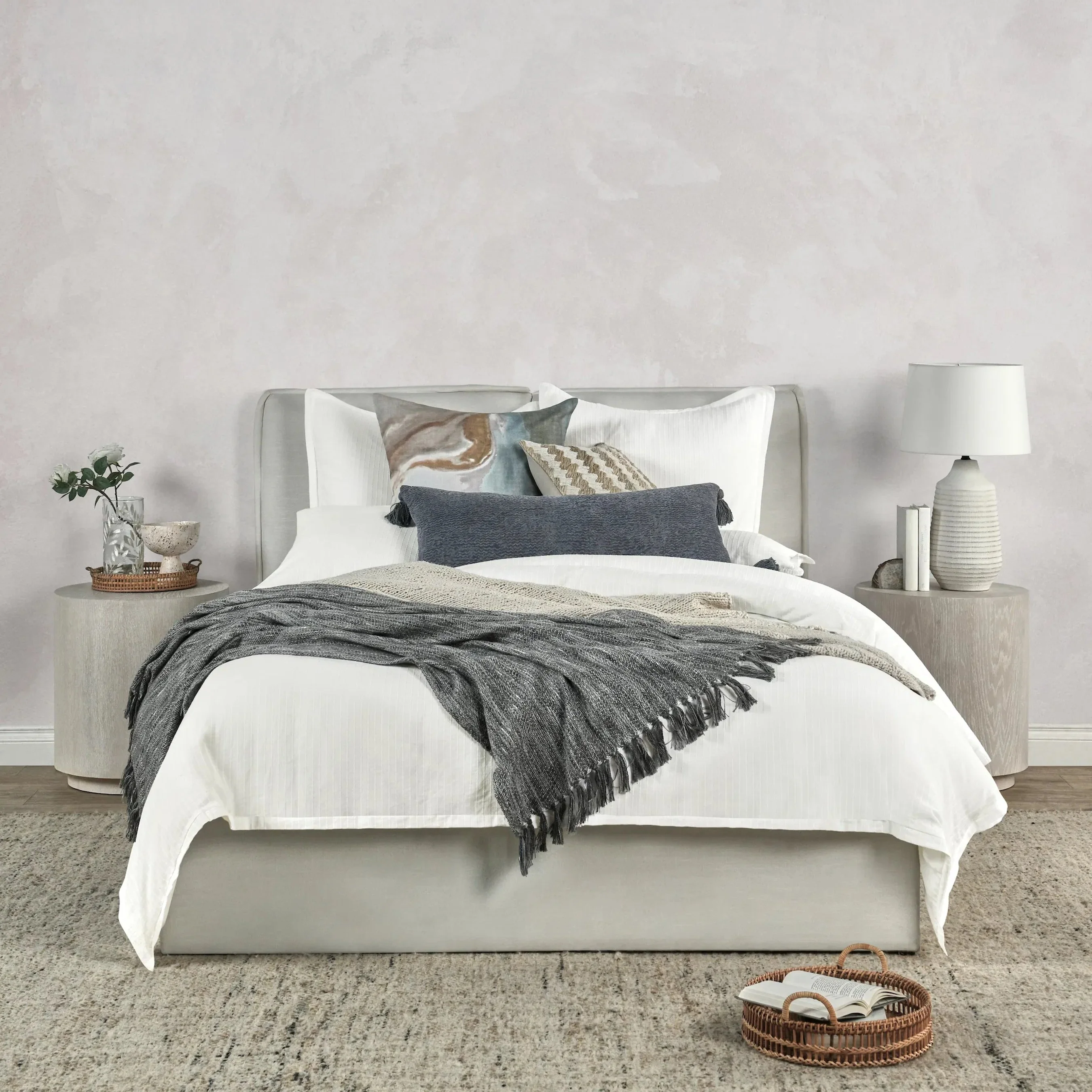 Karina 100% Cotton White King Duvet - Image 8