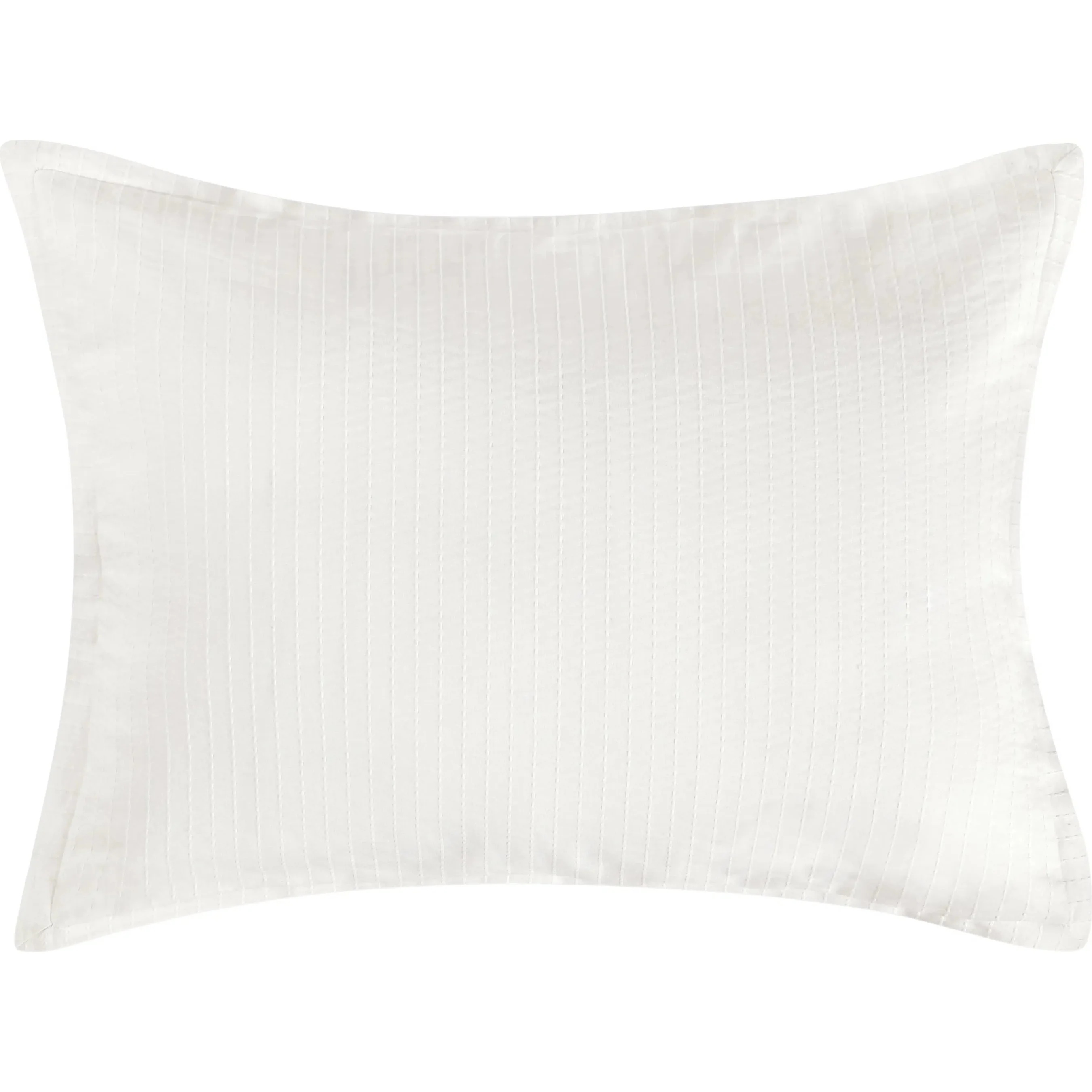 Karina 100% Cotton White Pillow - Image 2