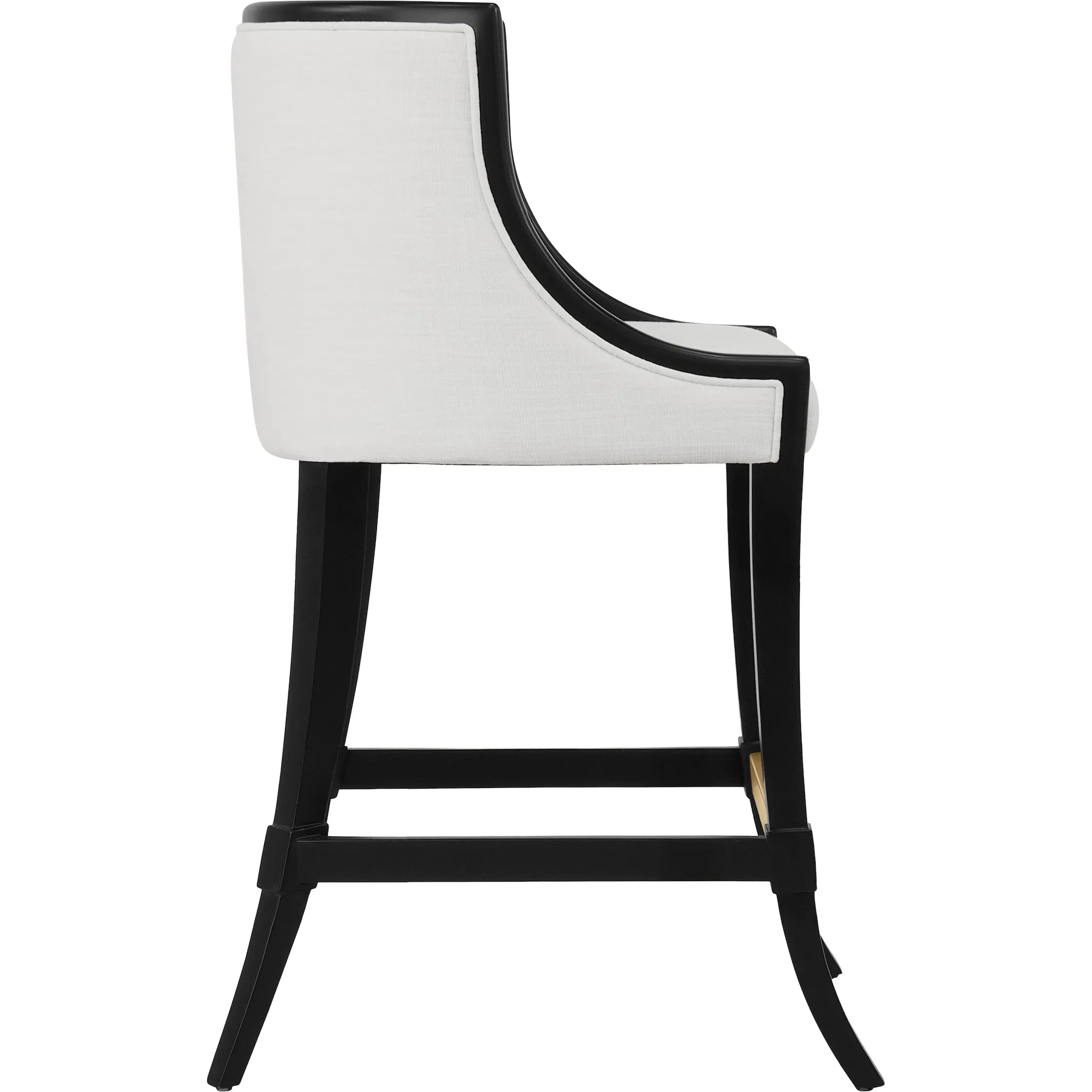 Keaton Klismos Leg Counter Stool - Image 5