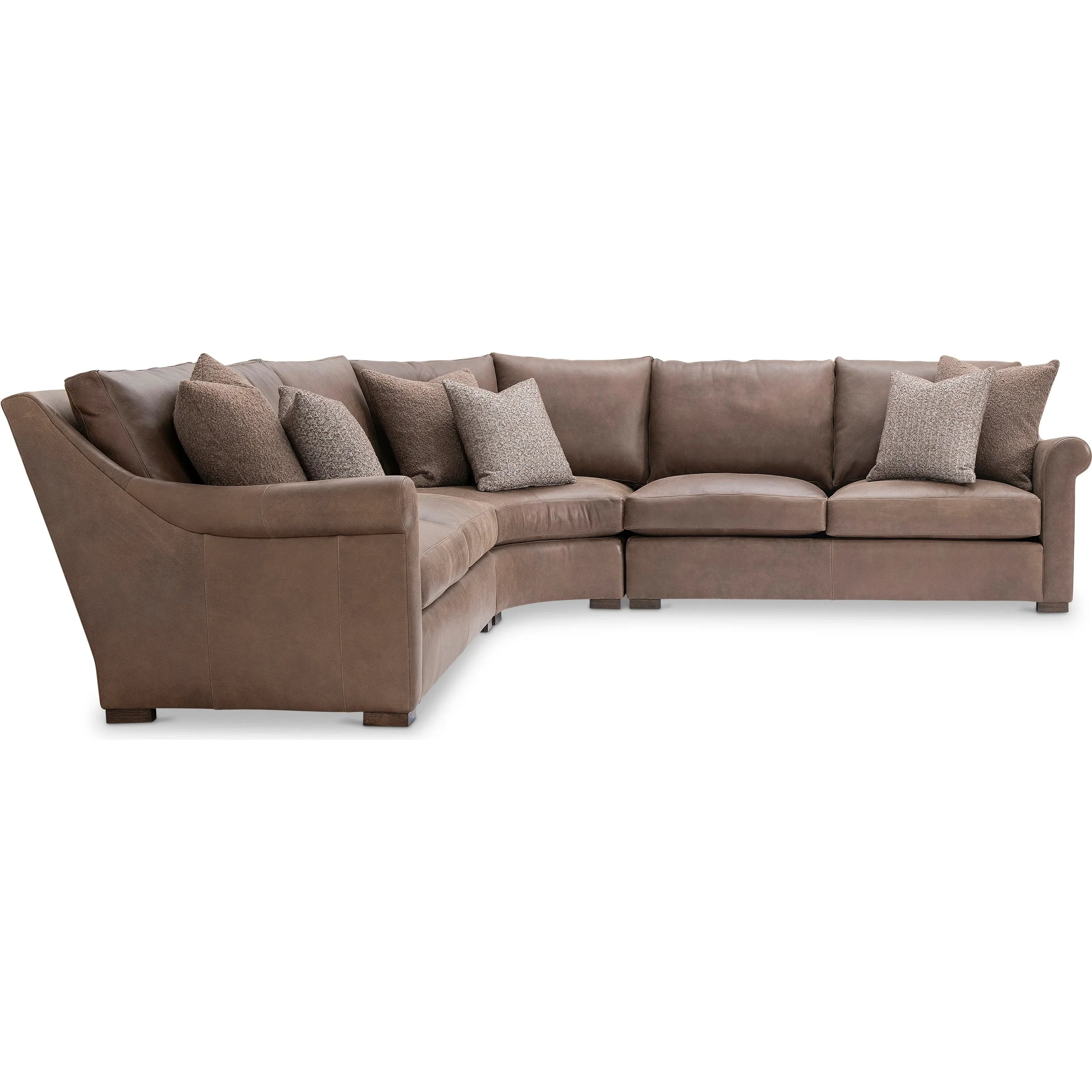 Keirnan 3-PIECE Leather Sectional - Image 2