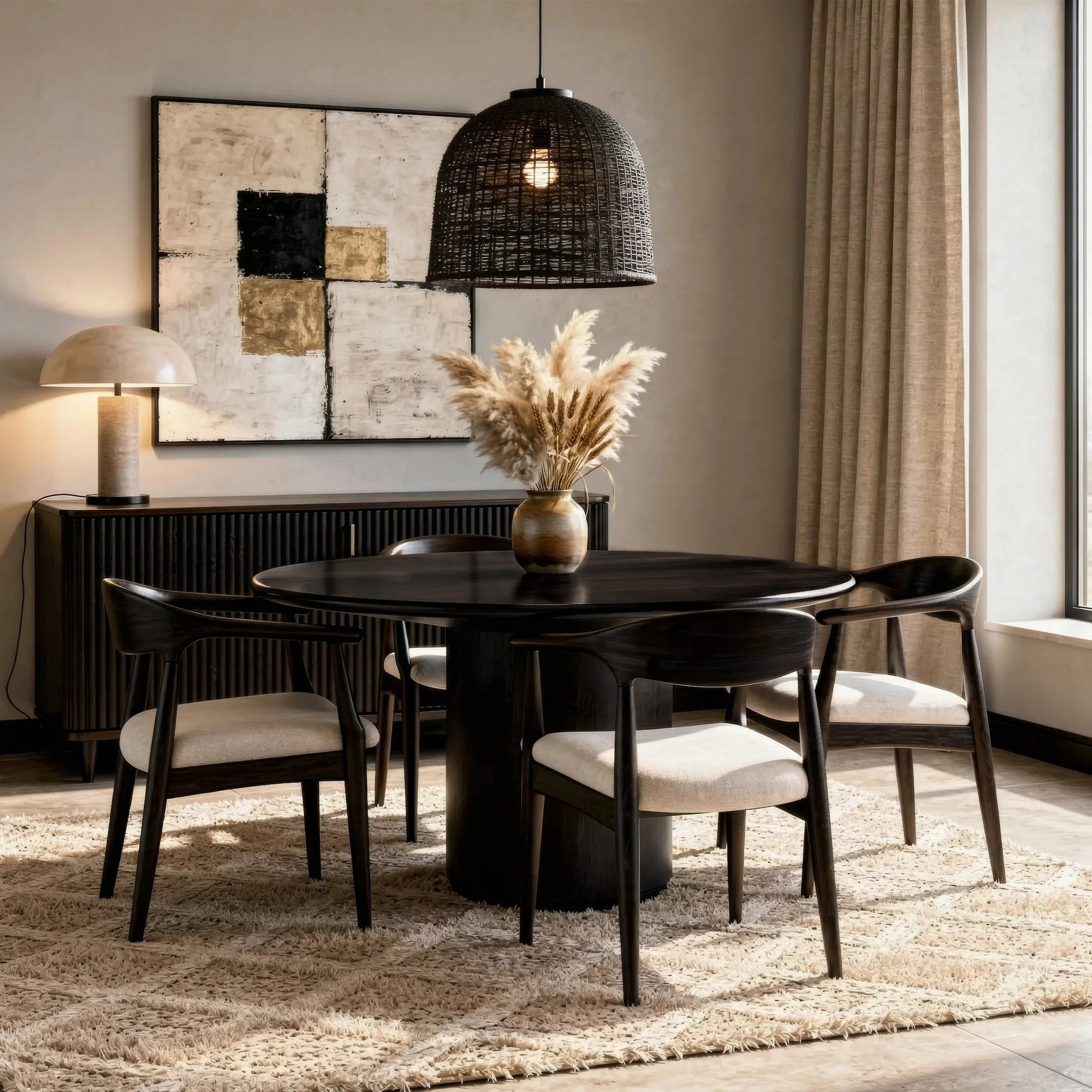 Kersten Round Dining Table - Image 8