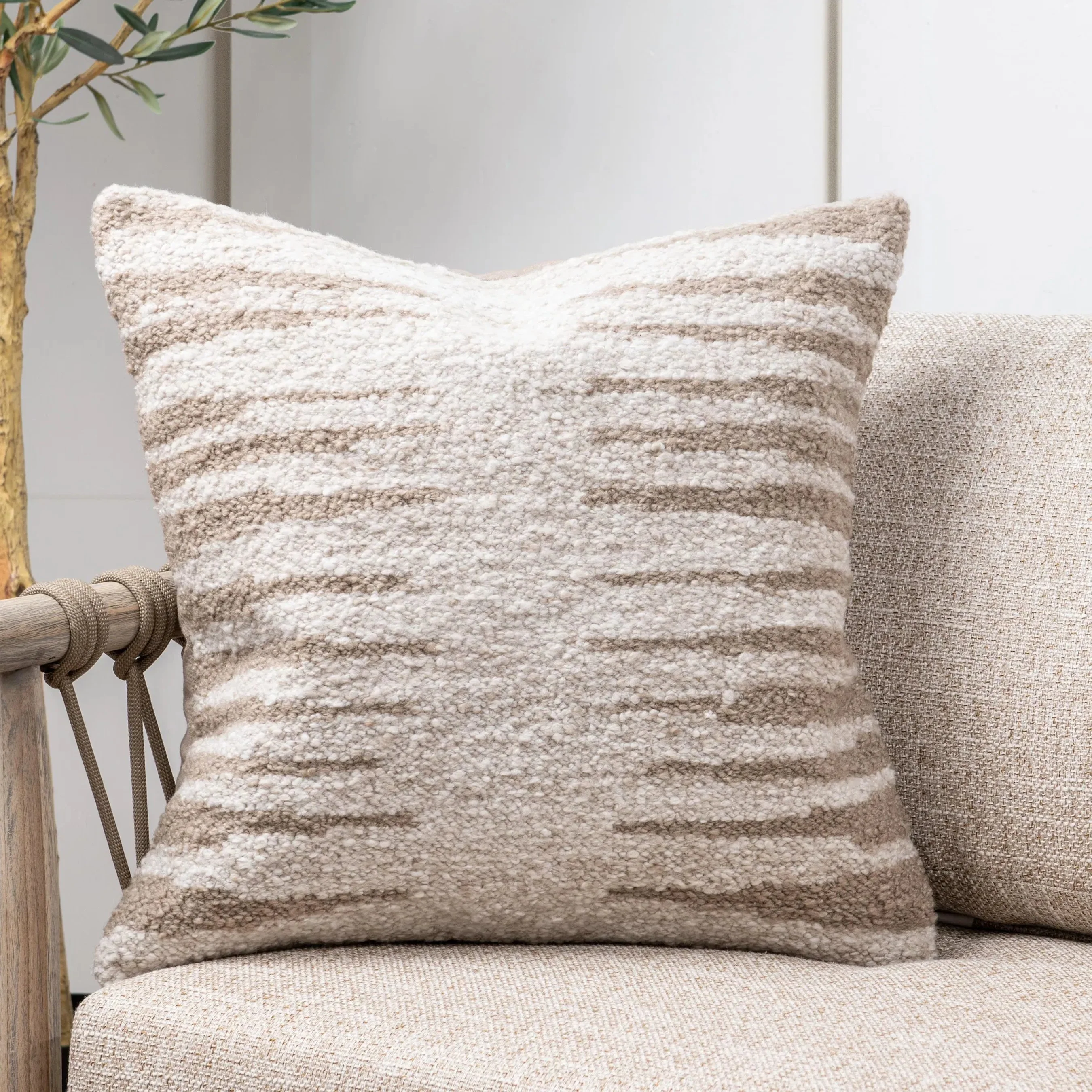 Kiran Performance Fabric Throw Pillow - Image 7
