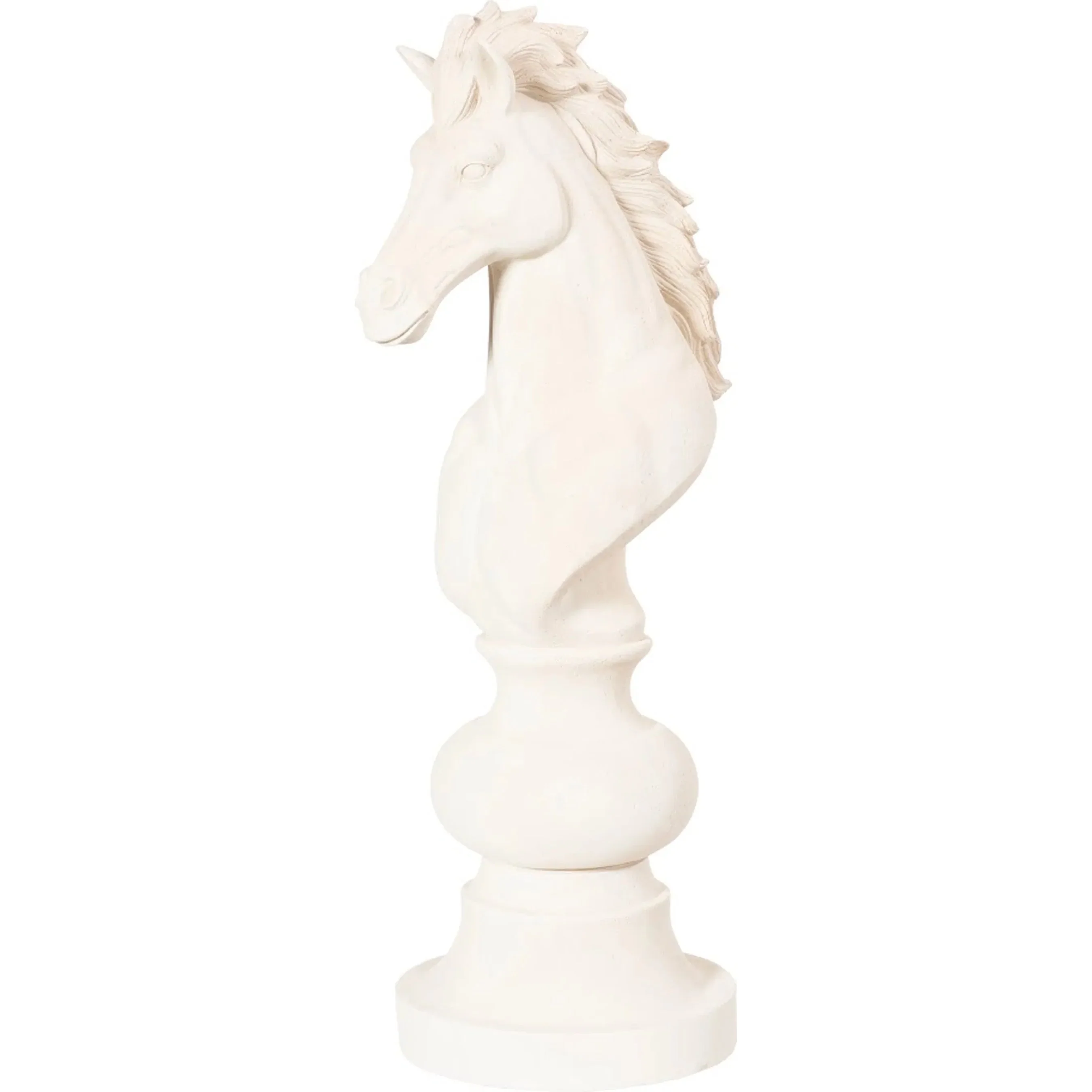 Knight Chess Sculpture Cast Stone - Image 2