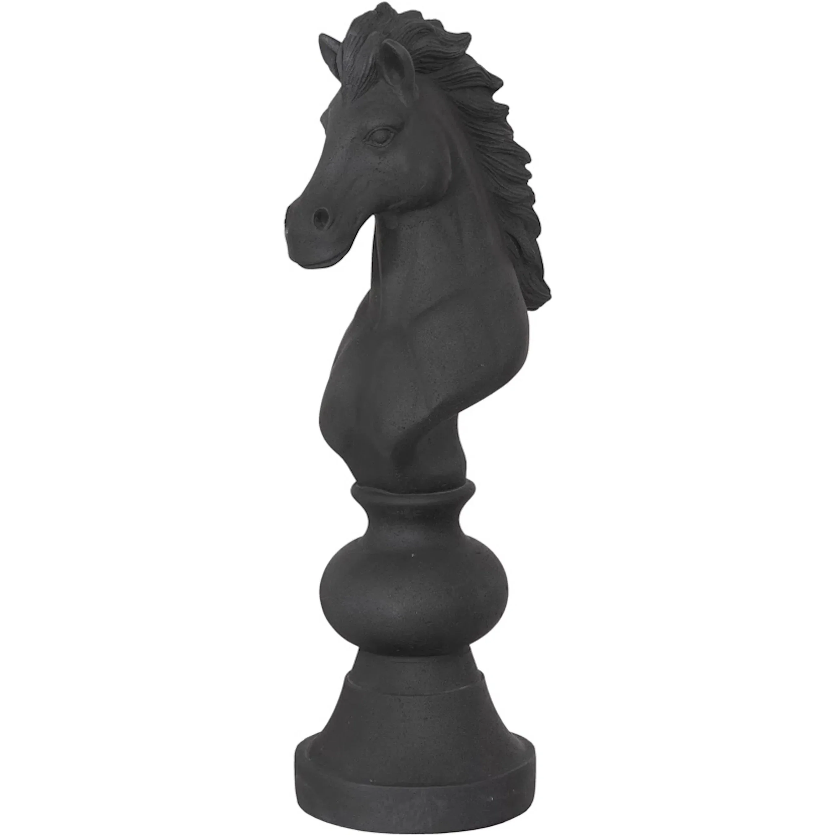 Knight Chess Sculpture Cast Stone - Image 3