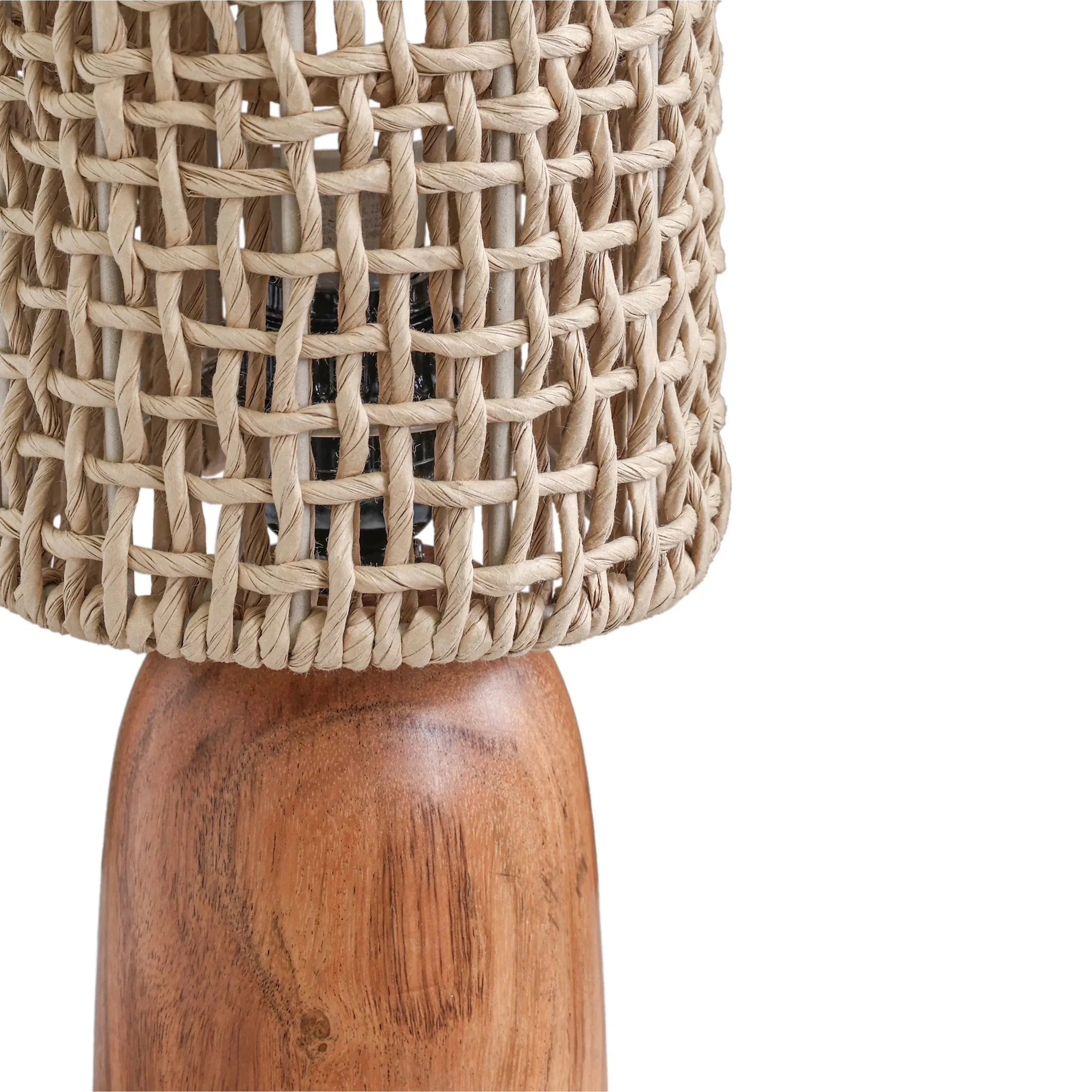 Kombu Wood Table Lamp - Image 4