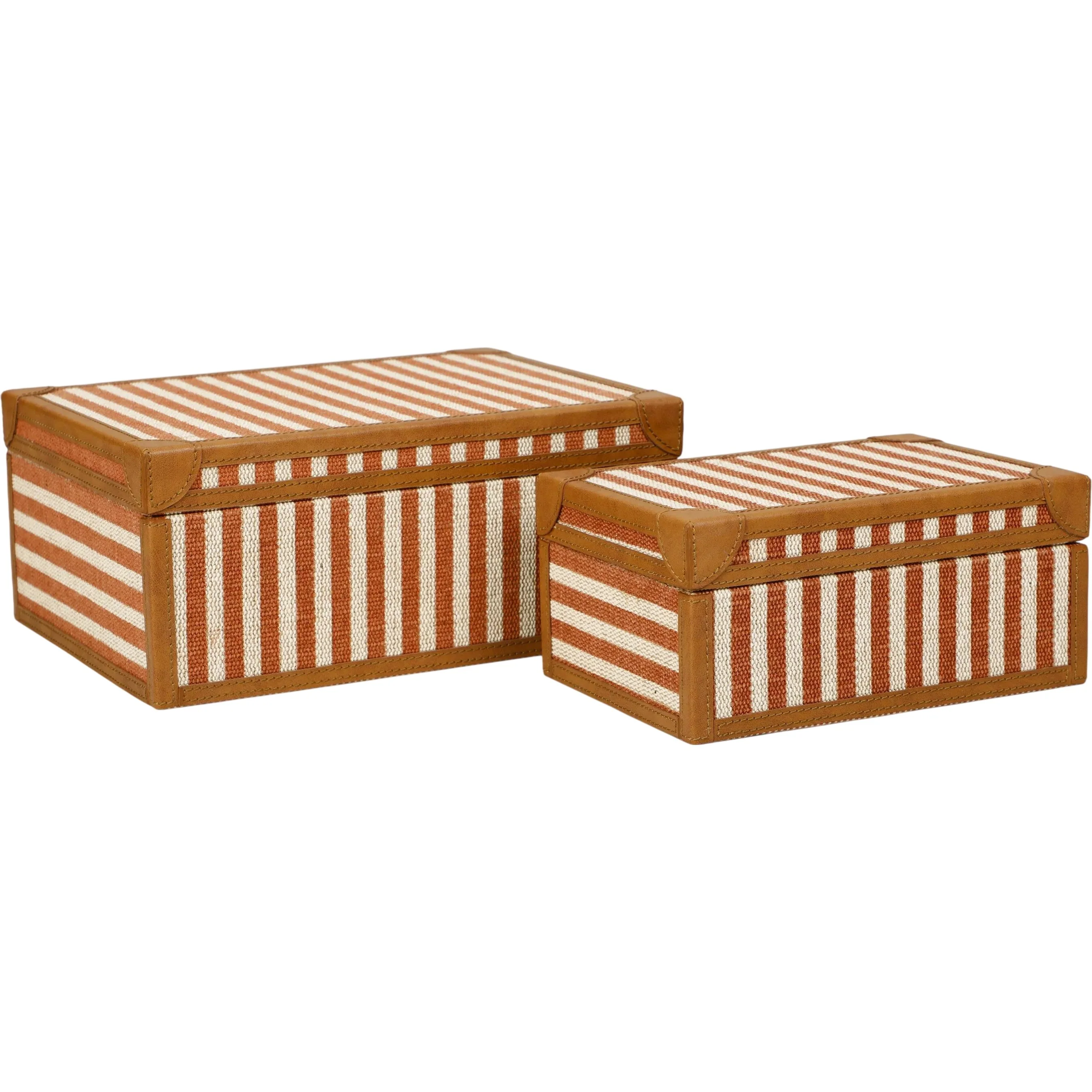 Kora Cotton Jute Designer Jewelry Box Set - Image 2