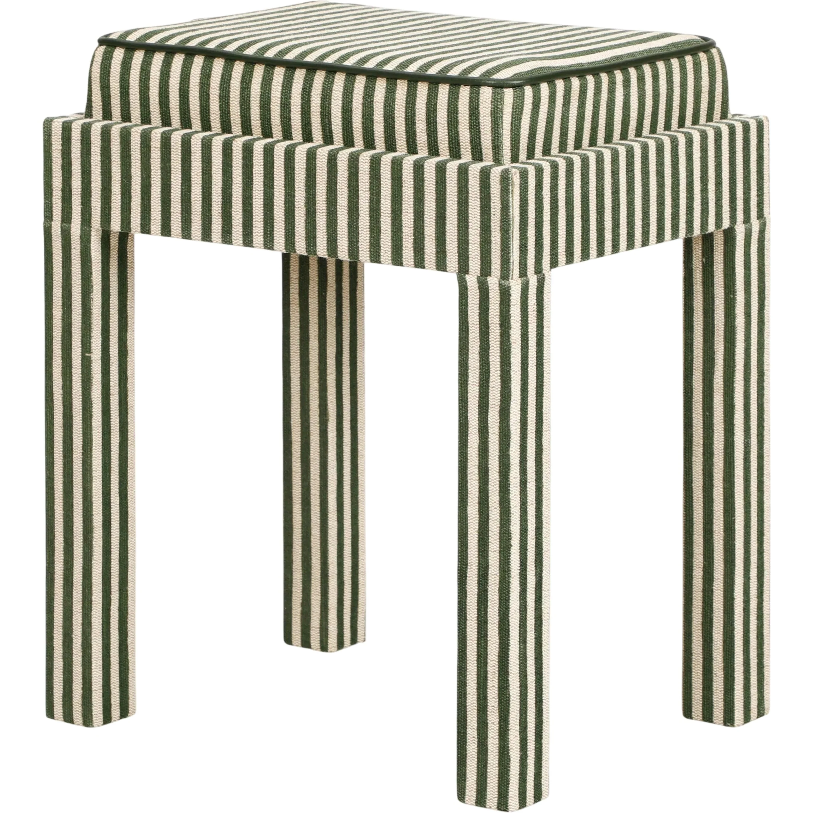 Kora Cotton Jute Designer Stool - Image 2
