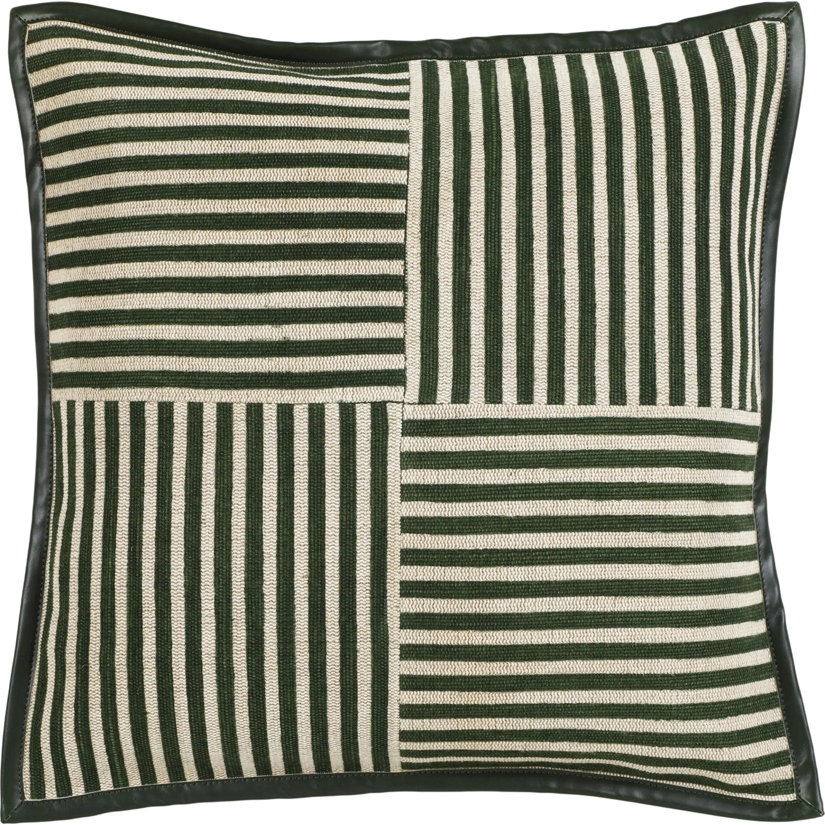 Kora Cotton Jute Designer Throw Pillow