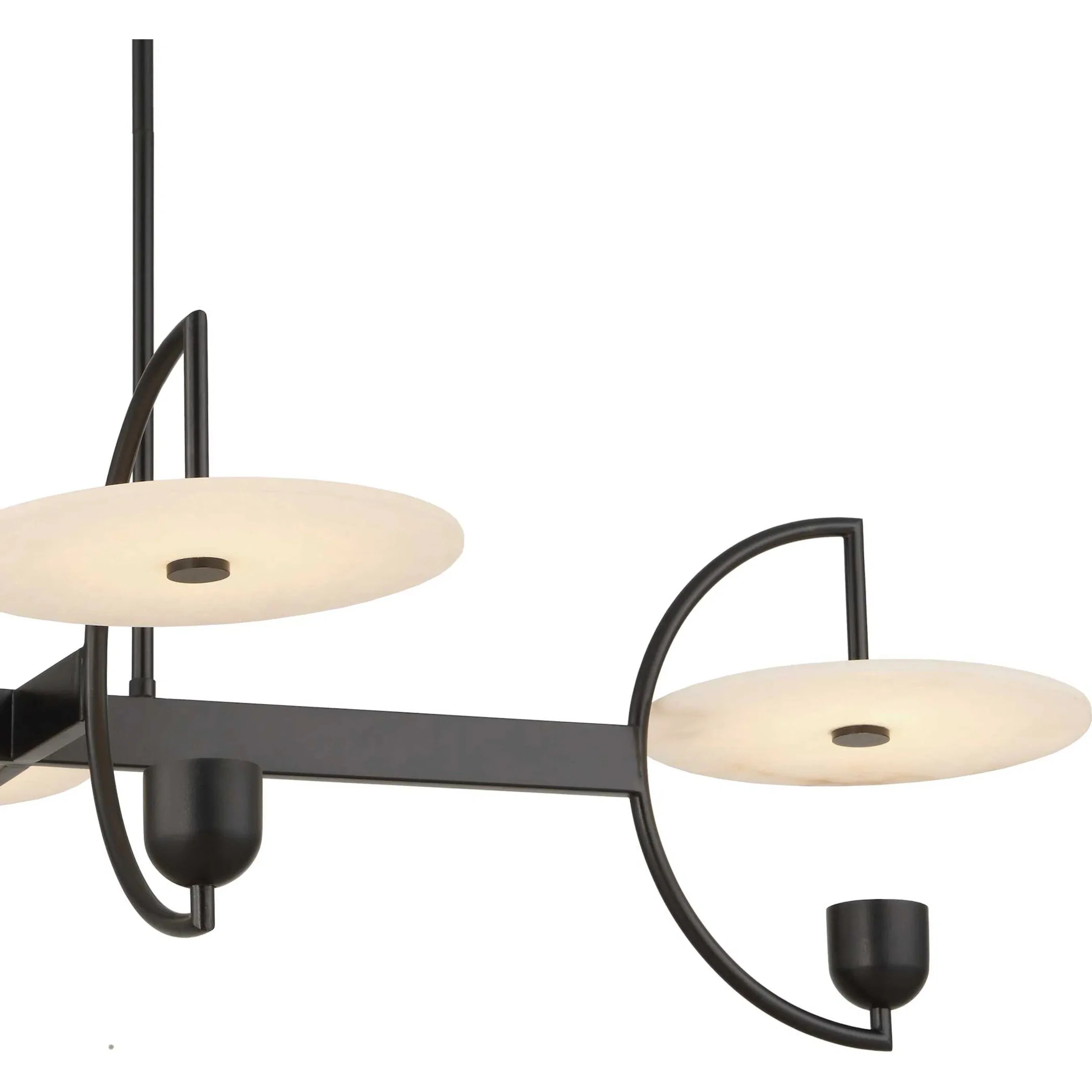 Kyoto 4 Light Linear LED Chandelier - Image 2