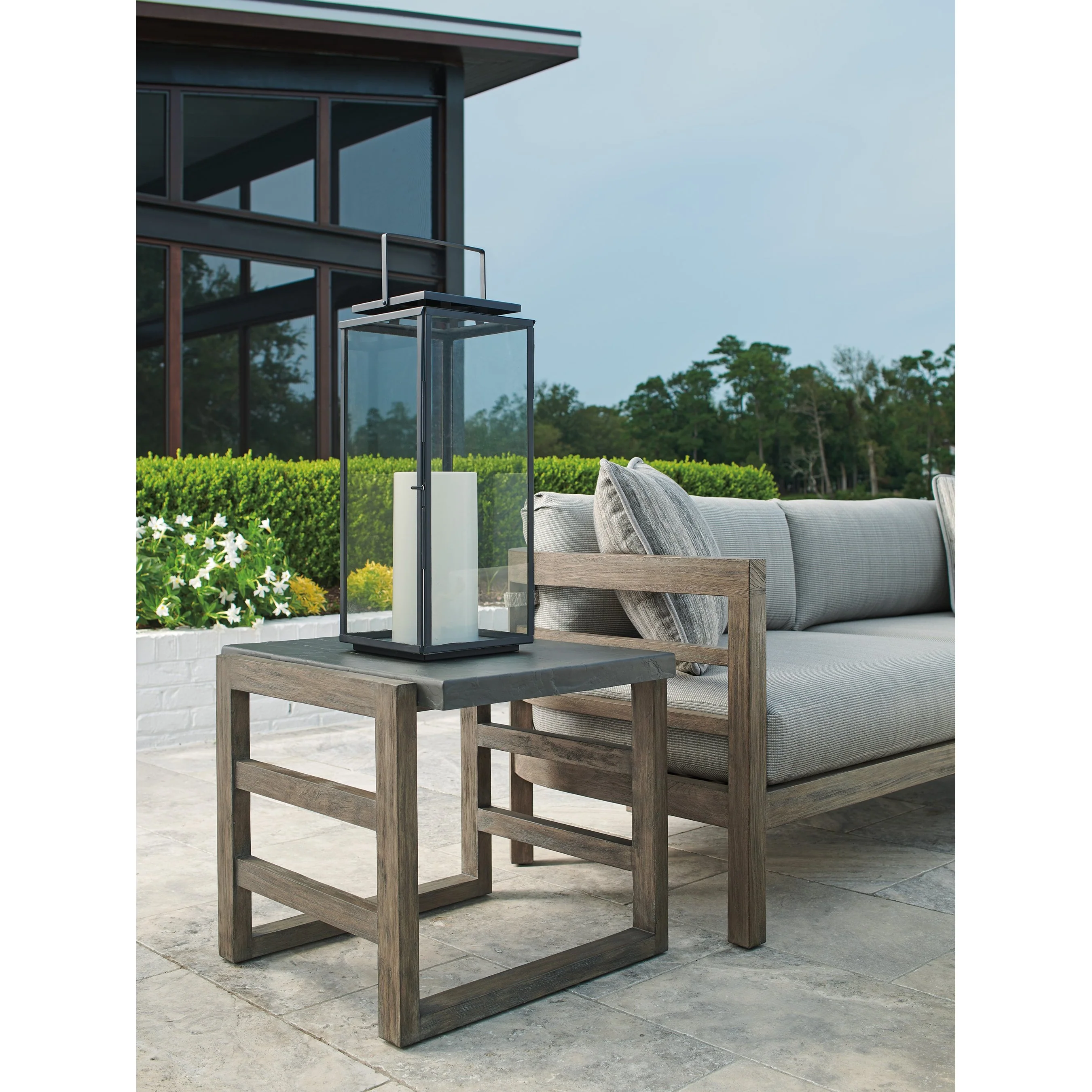 La Jolla Faux End Table - Image 3