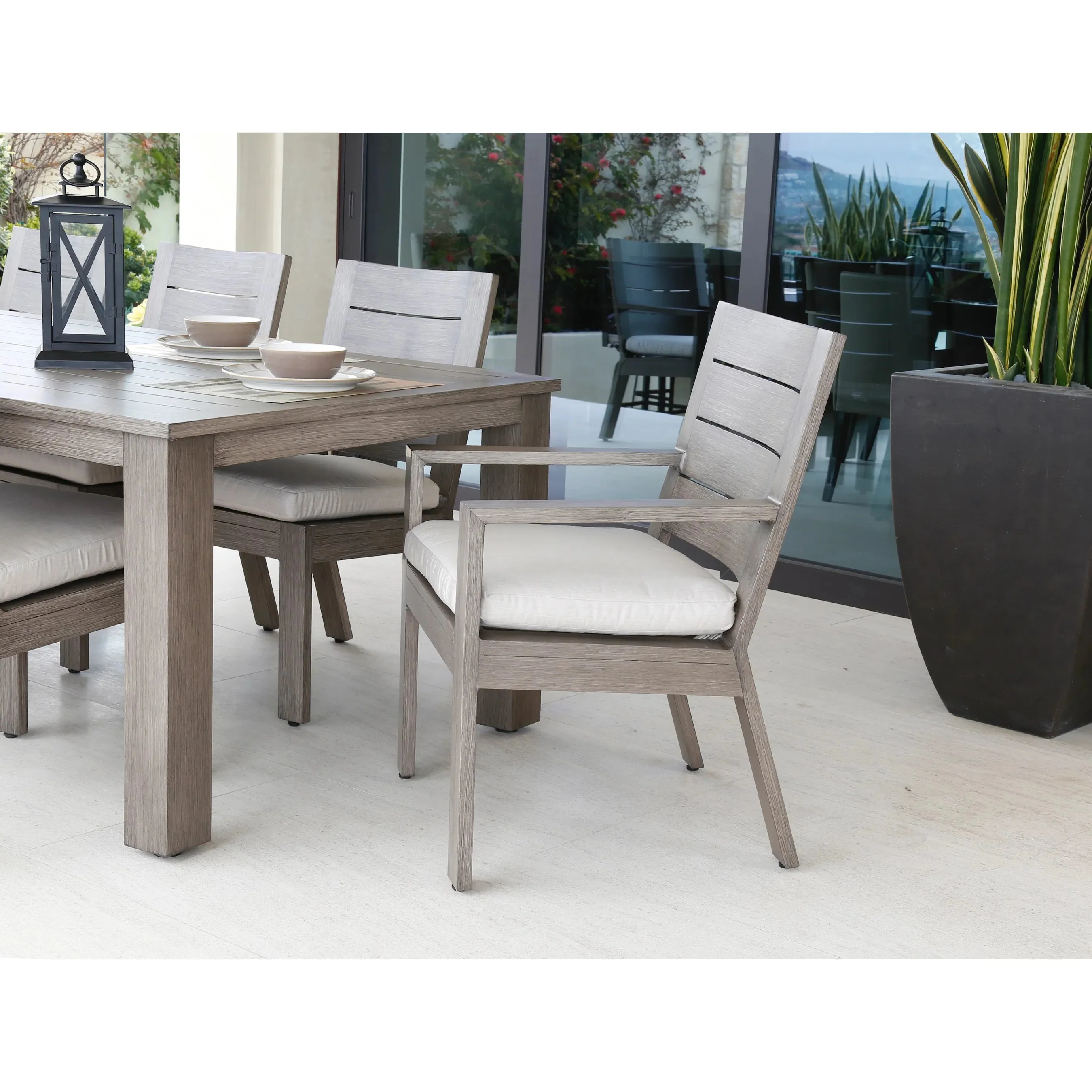 Laguna Outdoor Armless Dining Chair - Image 9