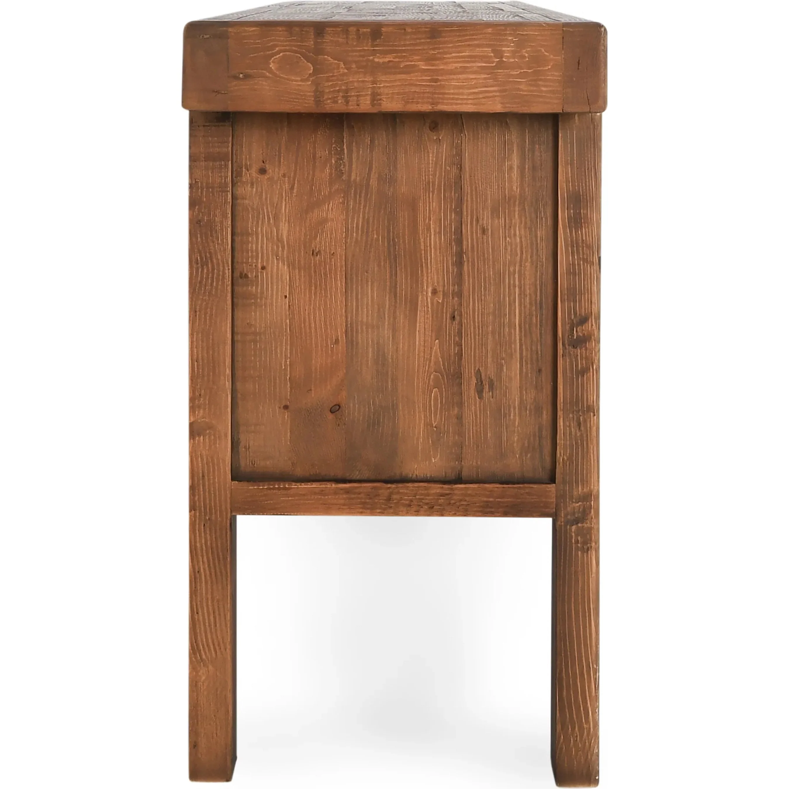 Lahey 11-Drawer Pine Wood Console Table - Image 4