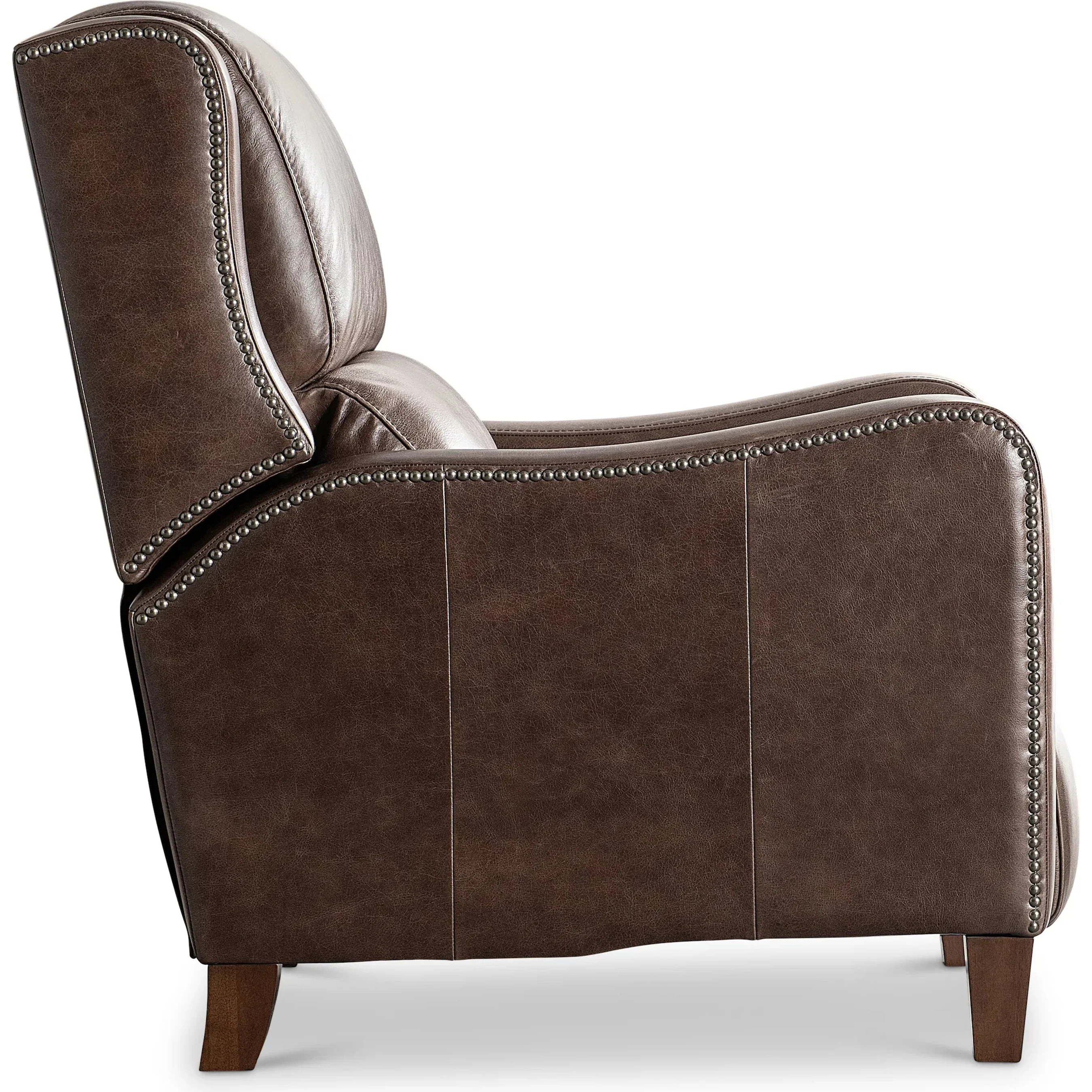 Landon Leather Recliner Brown - Image 4