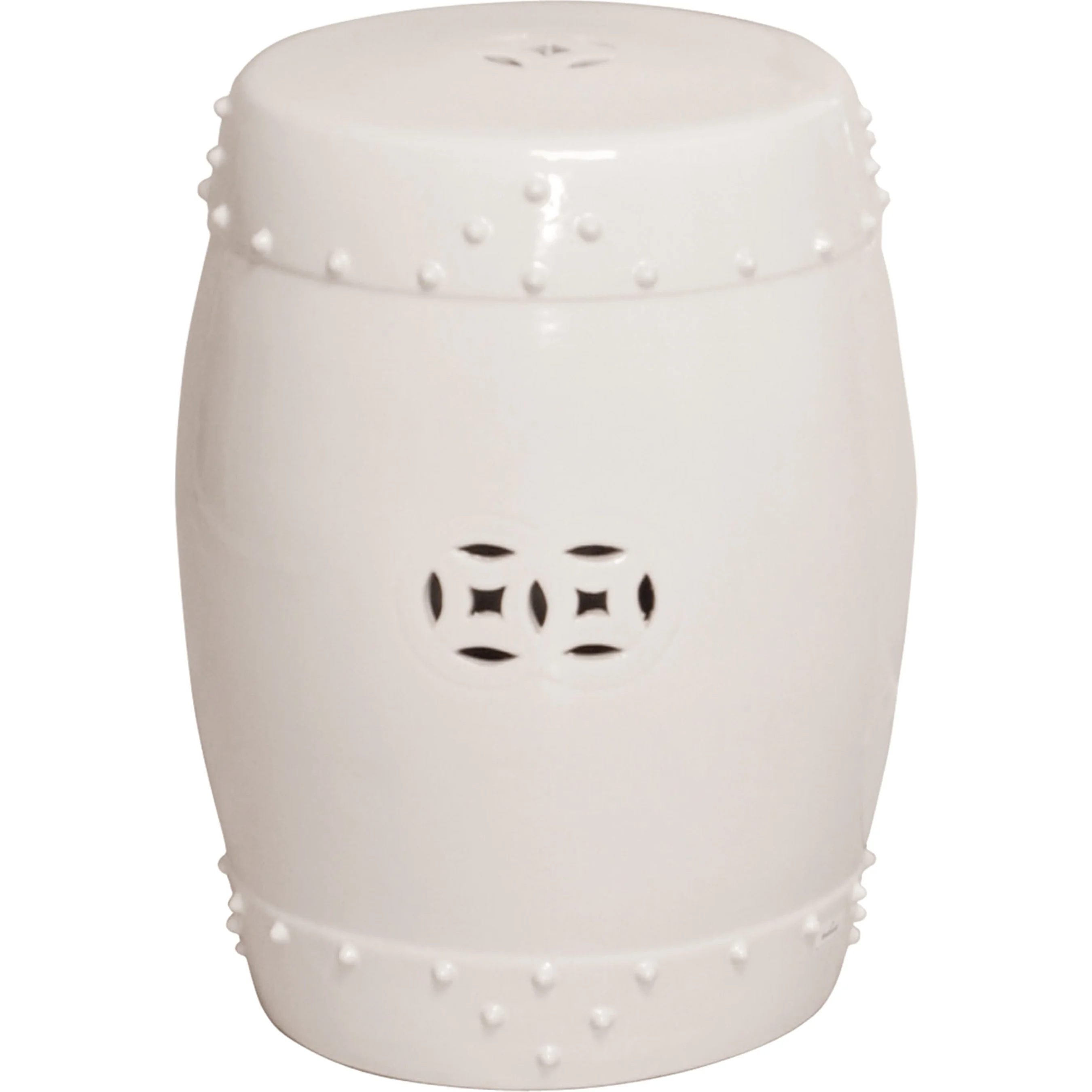Large Drum Garden Stool - Image 2