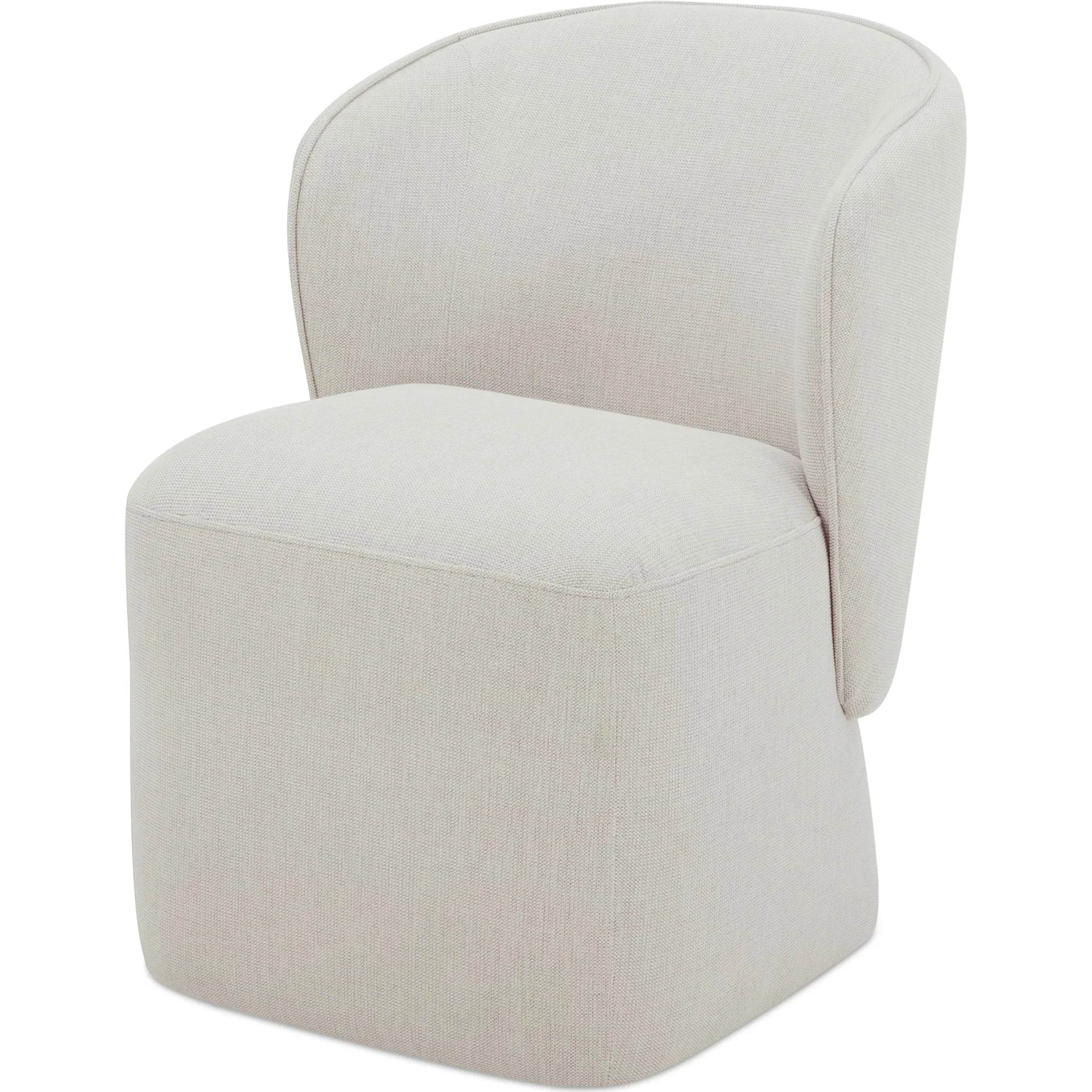 Larson Rolling Dining Chair Performance Fabric - Image 2