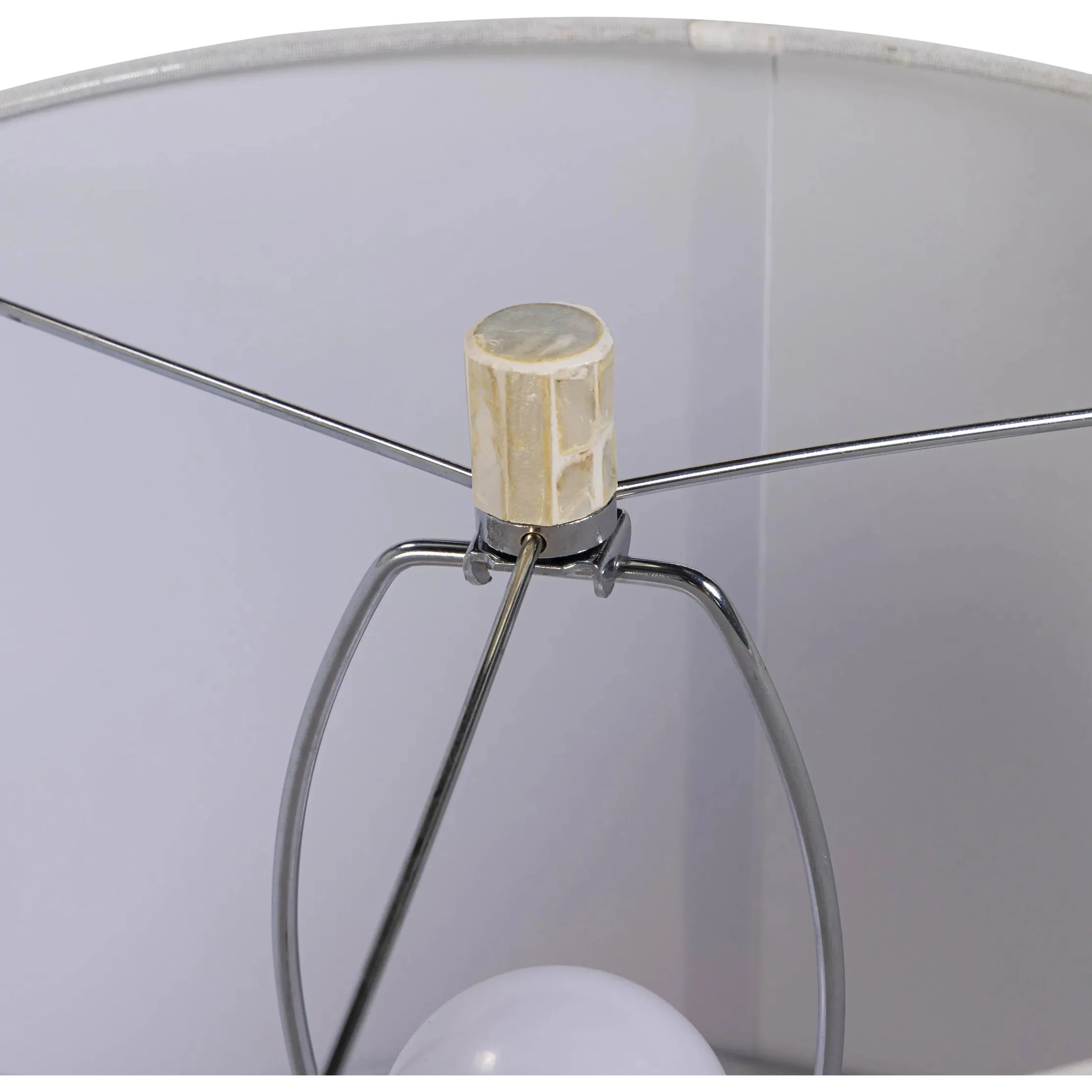 Lassy Ribbon Capiz Table Lamp - Image 5