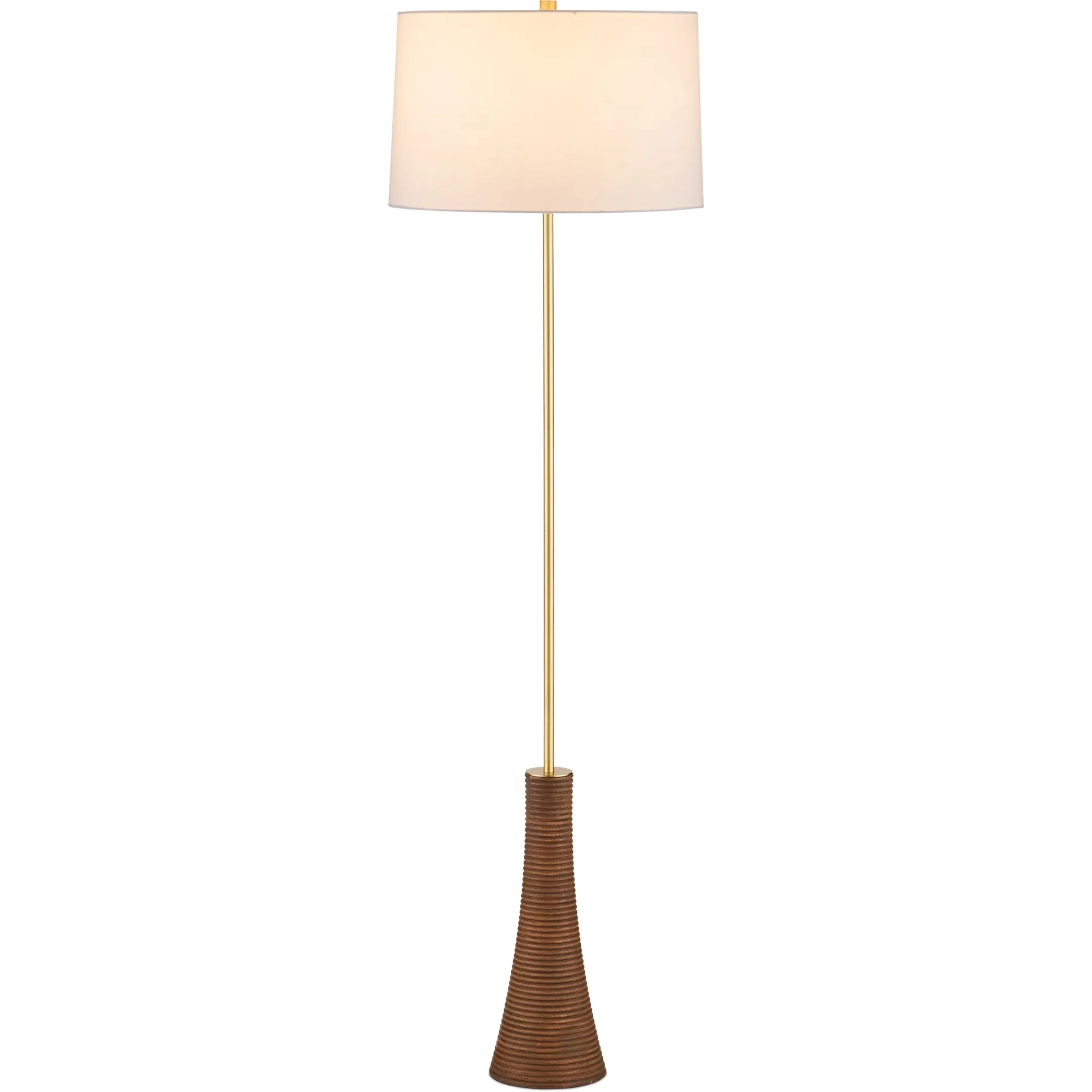 Lathe Floor Lamp