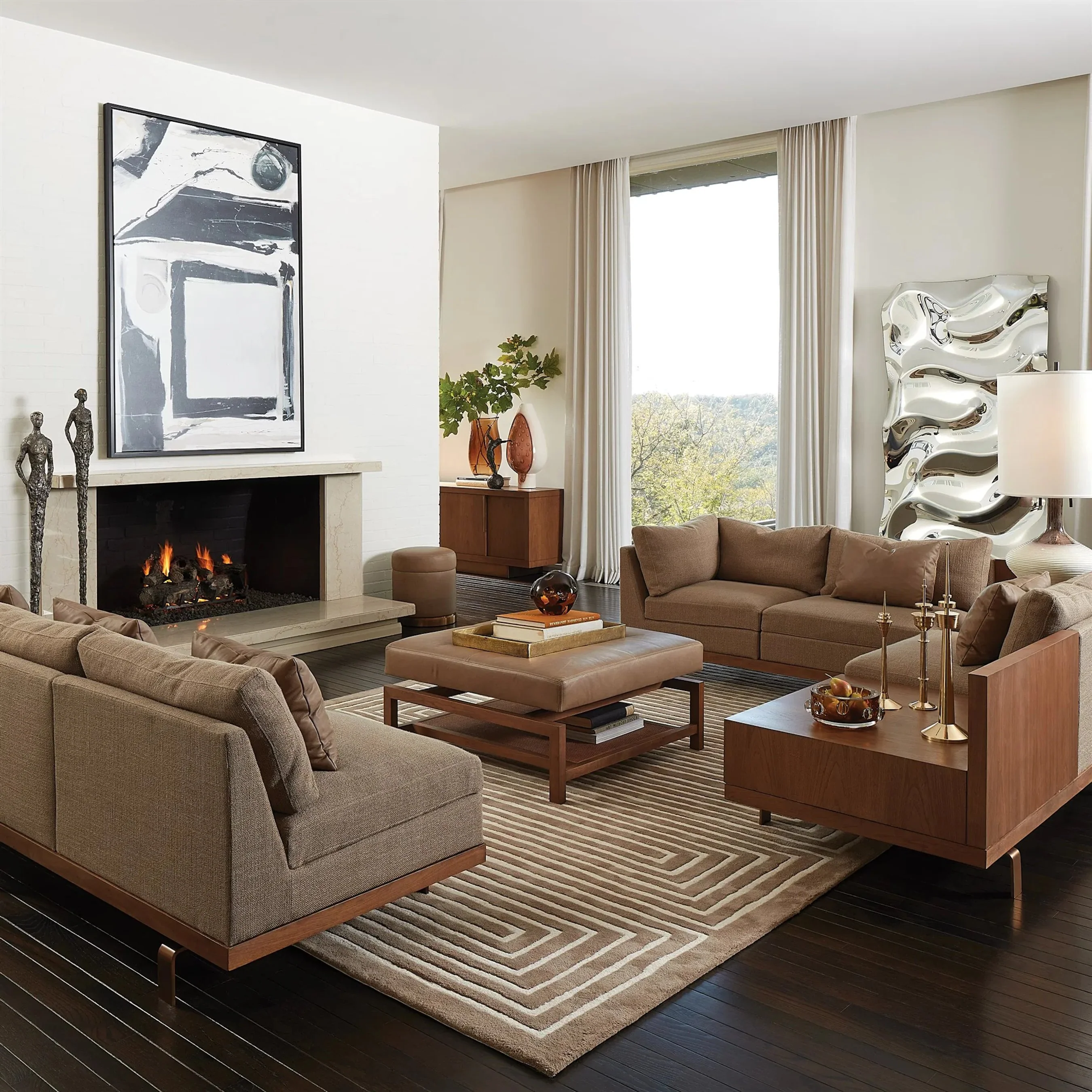 Latitudes High Contrast Rug - Image 3