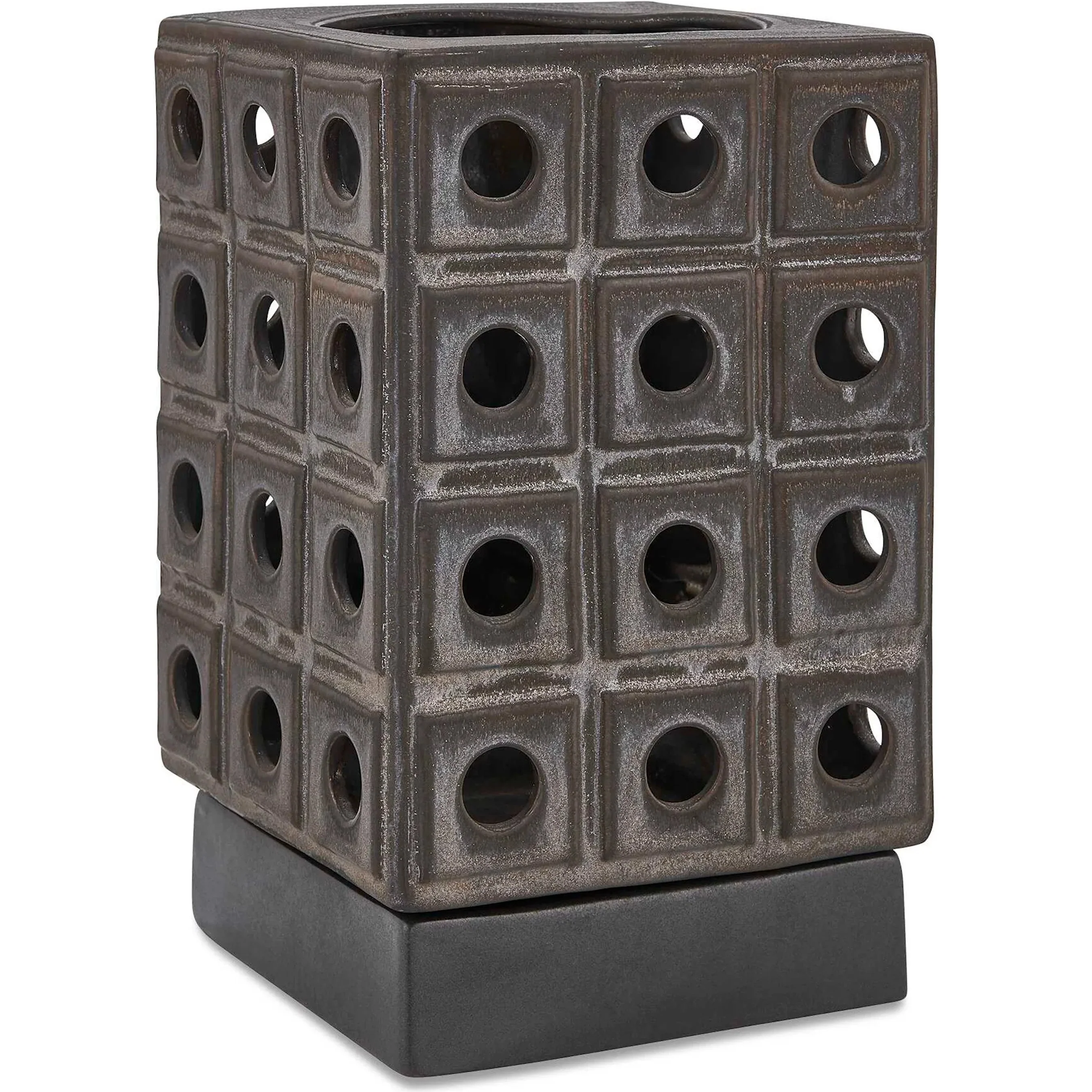 Lattice Indoor-Outdoor Lantern Candleholder