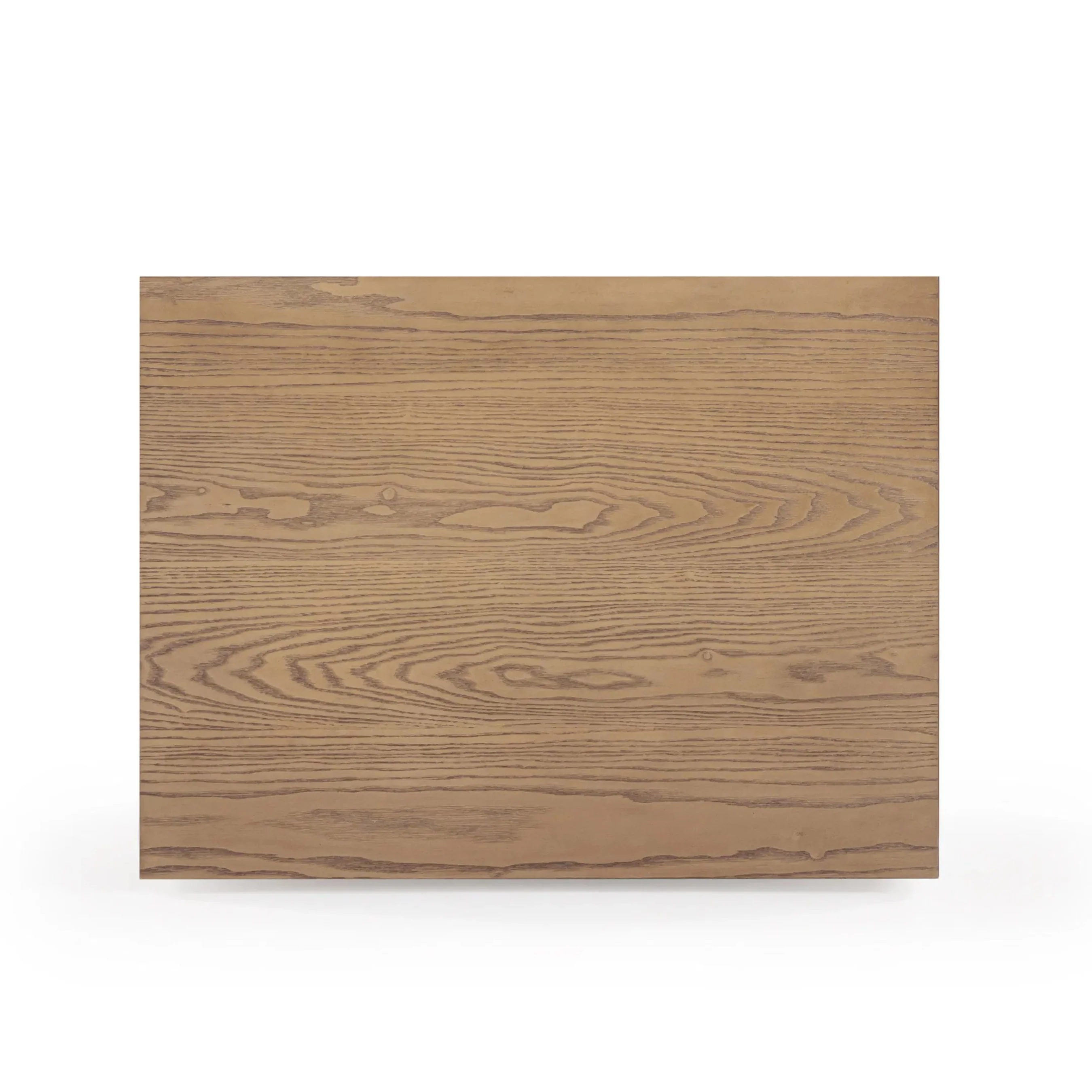 Laurentis Light Taupe Suede Wood 3-Drawer Nightstand - Image 4