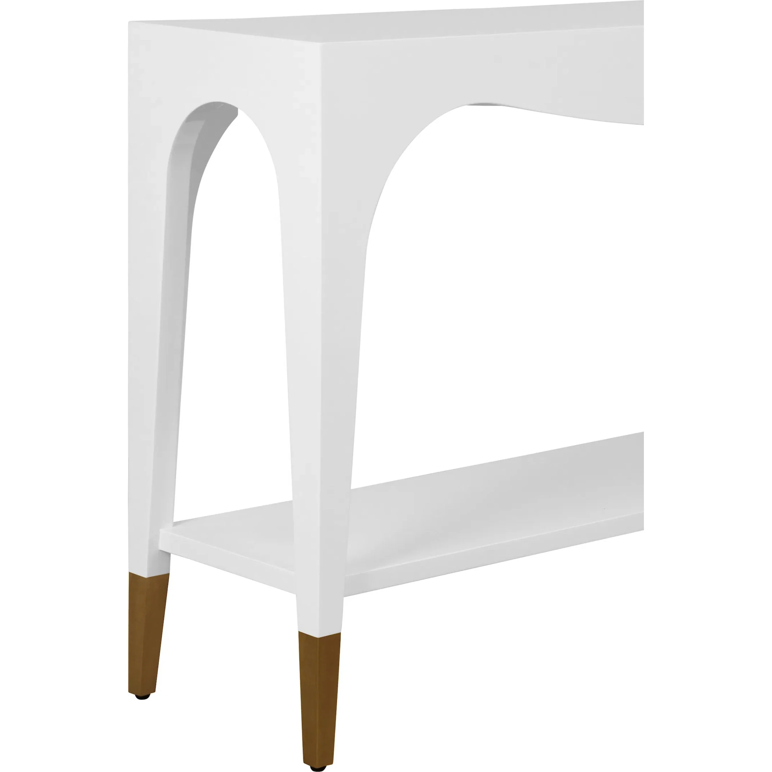 Laverne Two Tier Tapered Leg Console - Image 10