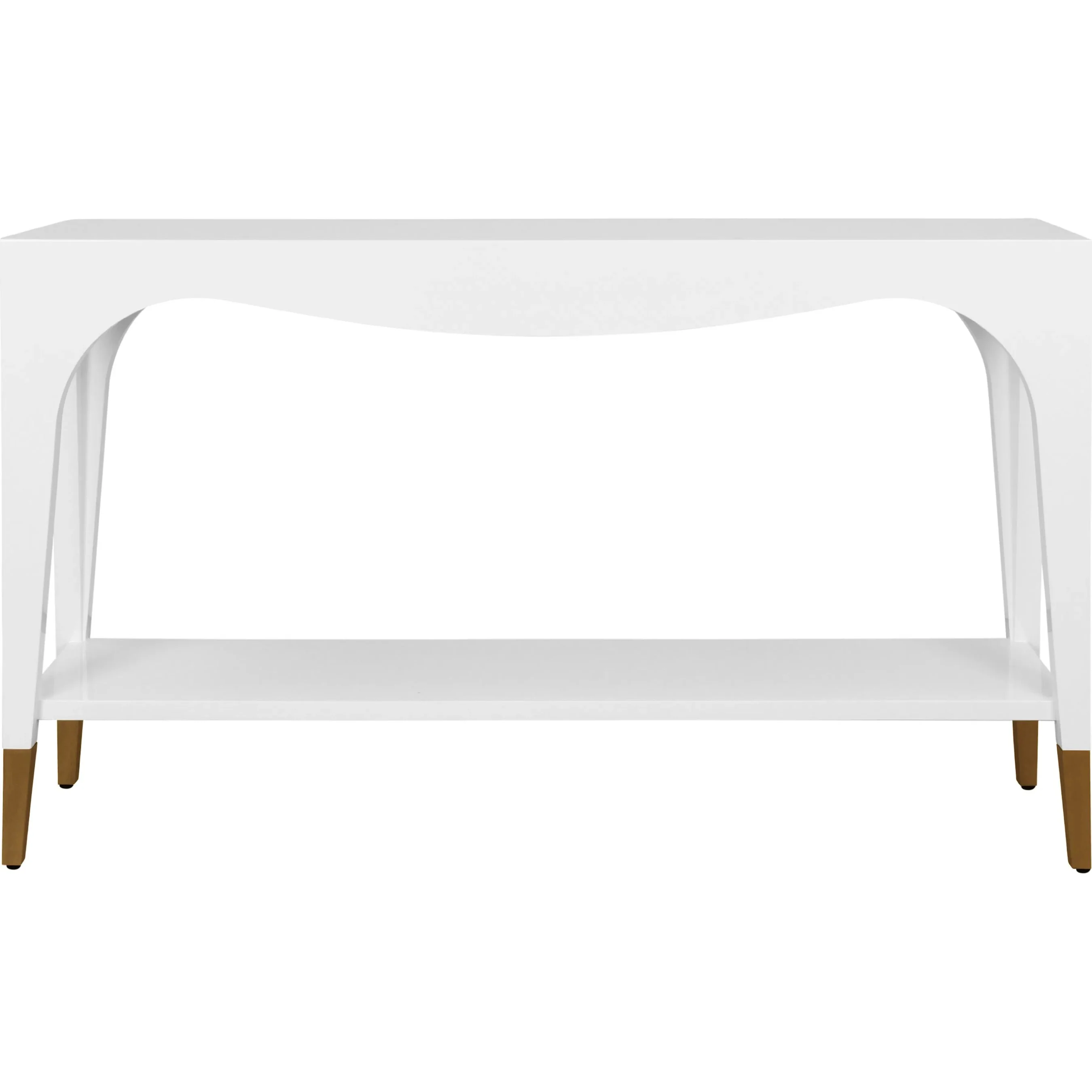 Laverne Two Tier Tapered Leg Console - Image 2