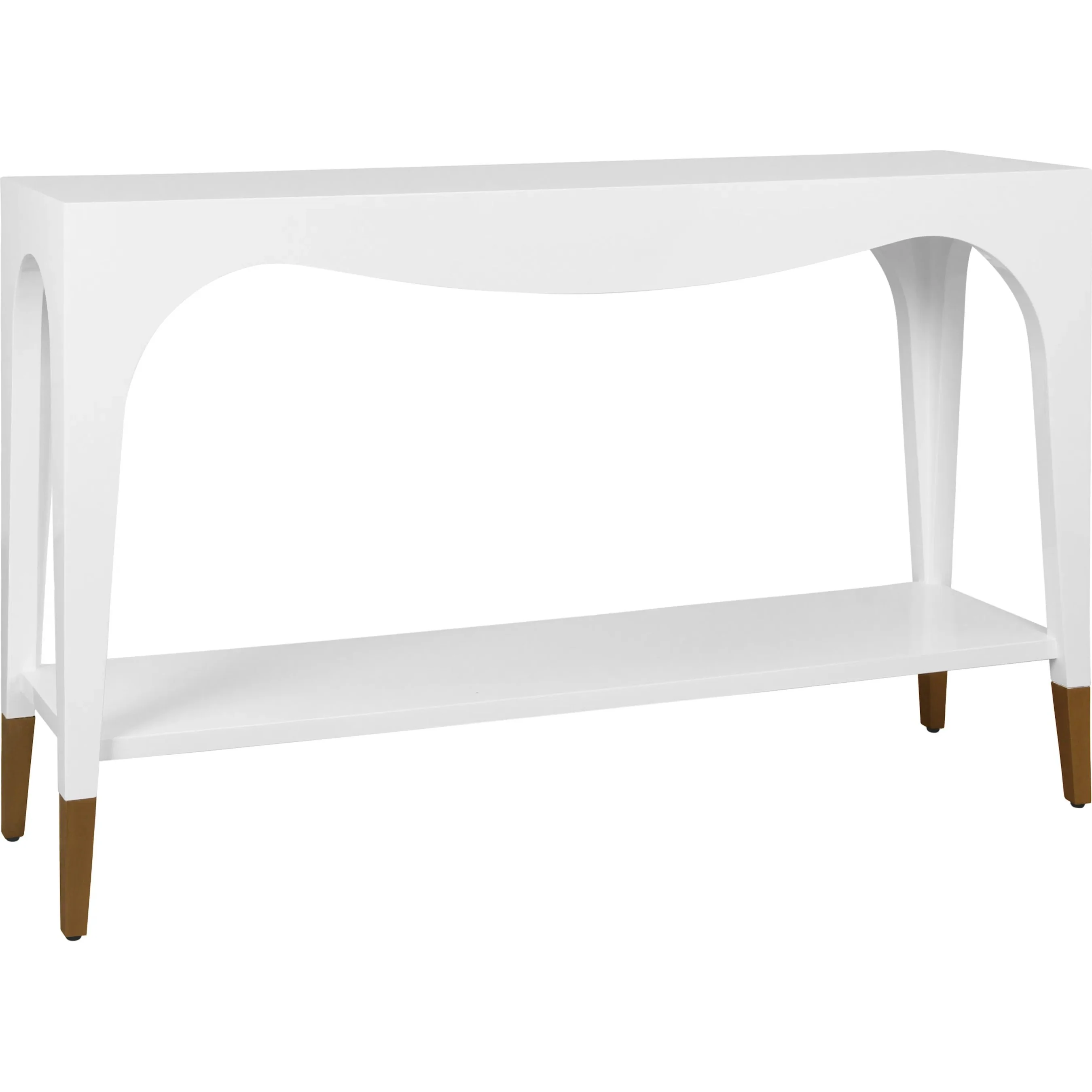 Laverne Two Tier Tapered Leg Console - Image 5