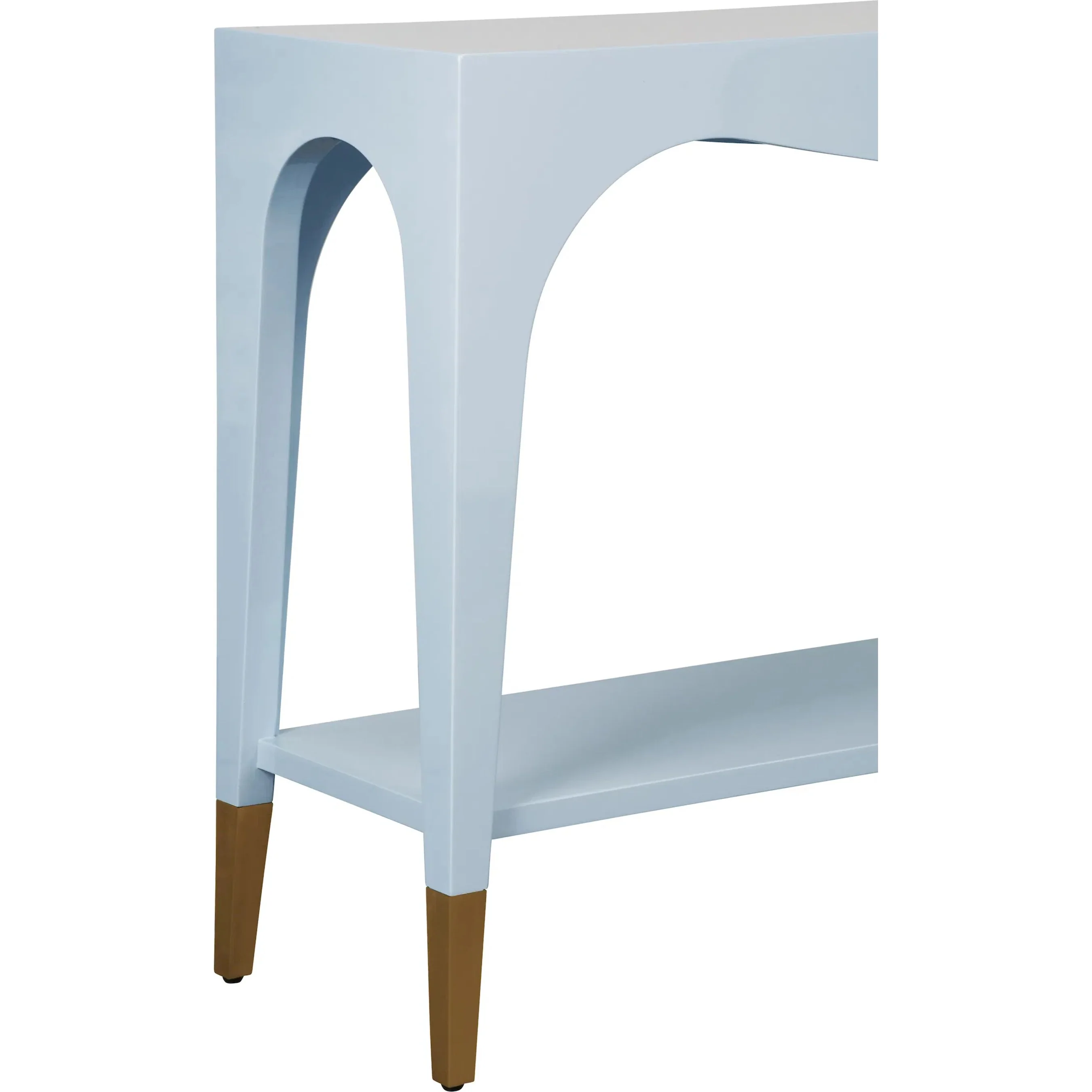 Laverne Two Tier Tapered Leg Console - Image 7