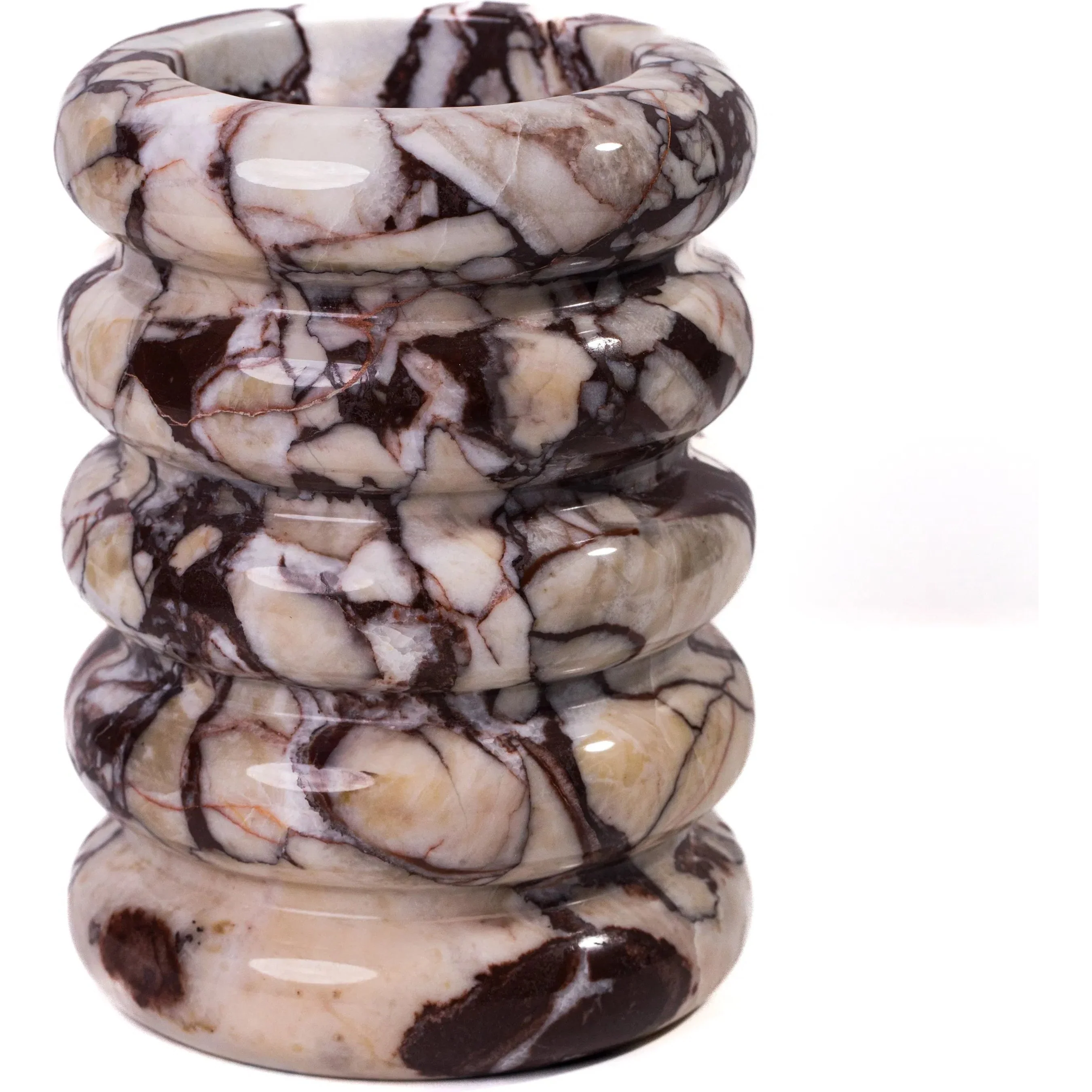 Layered Decorative Vase - Image 3