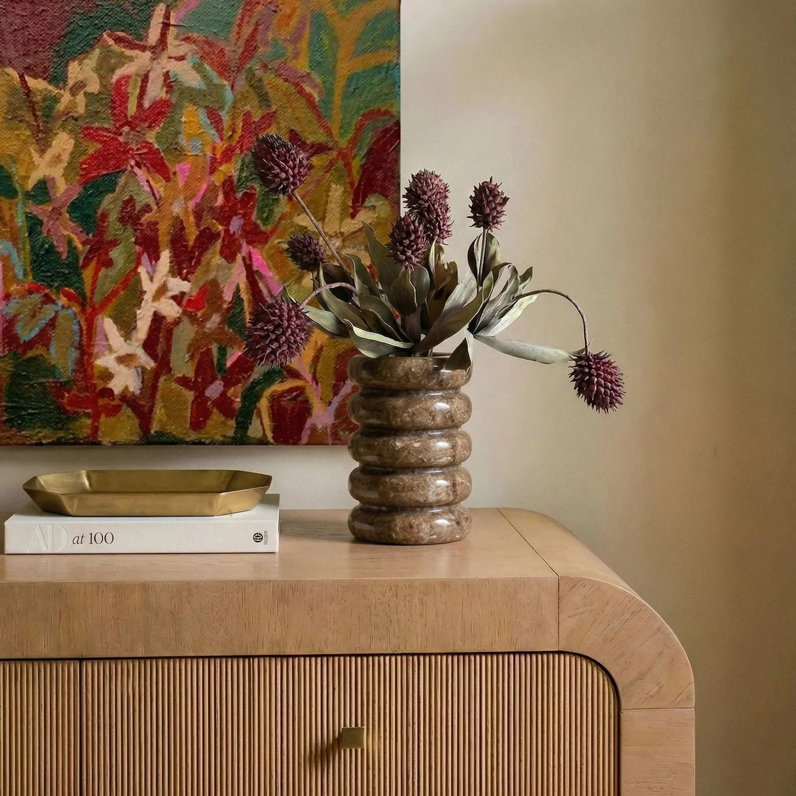 Layered Decorative Vase - Image 7