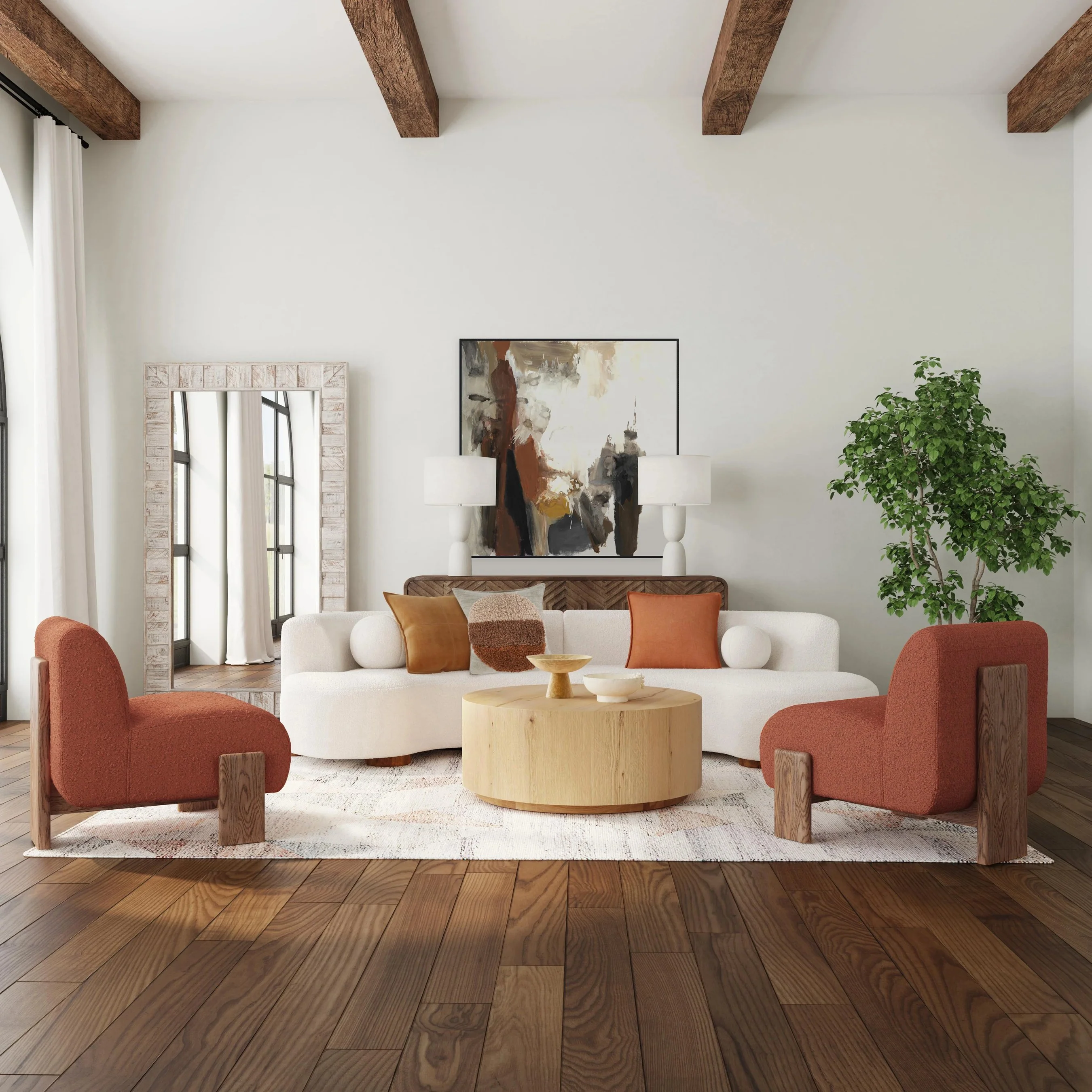 Layne Round Coffee Table - Image 14