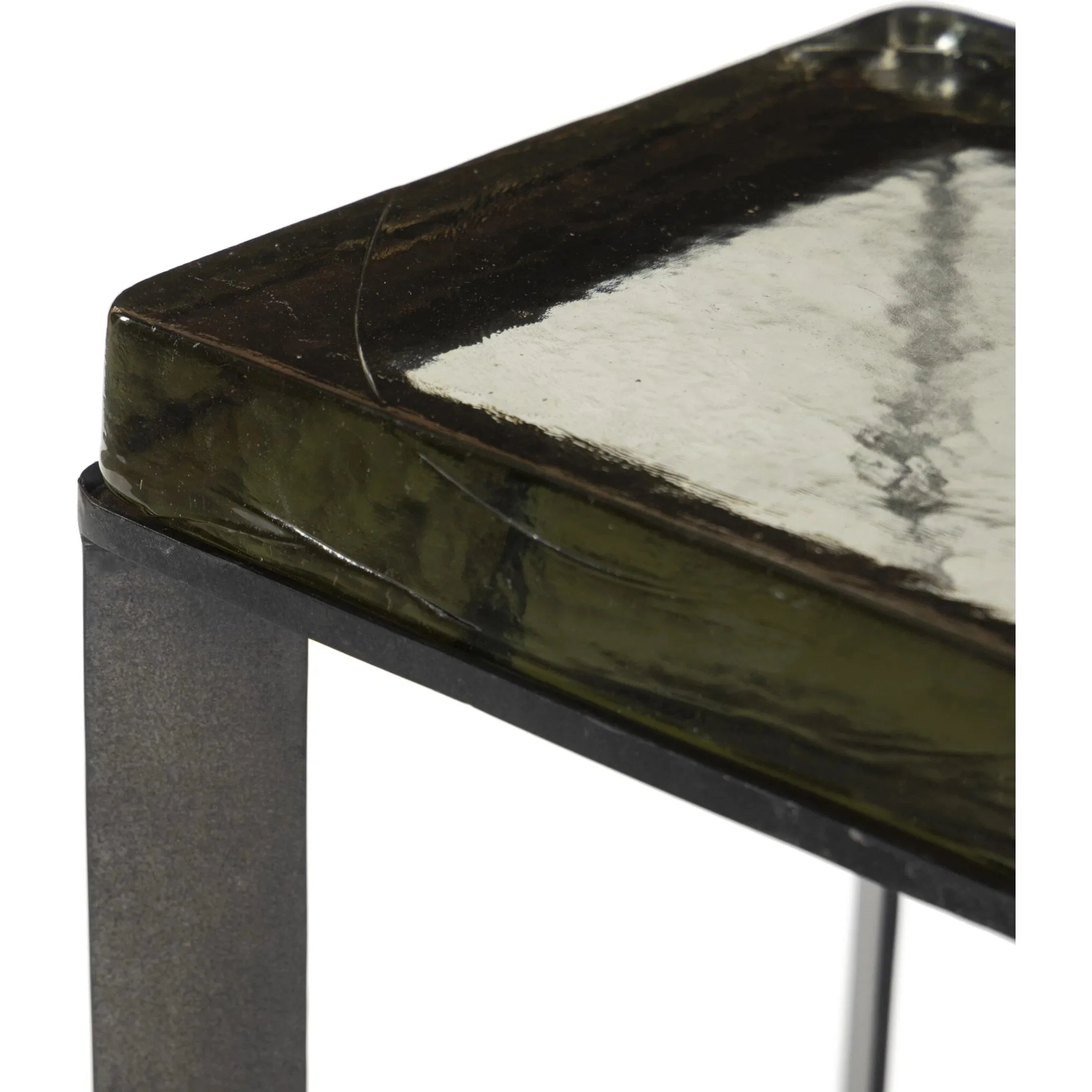 Lennie Cast Glass End Table - Image 19