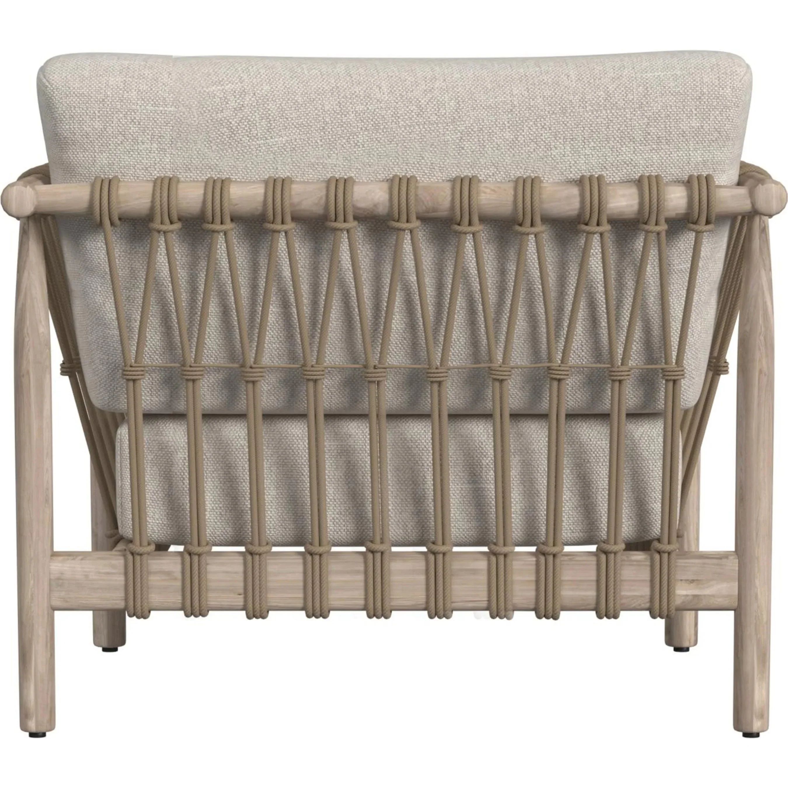 Leo Teak Wood Outdoor Accent Chair - Image 3