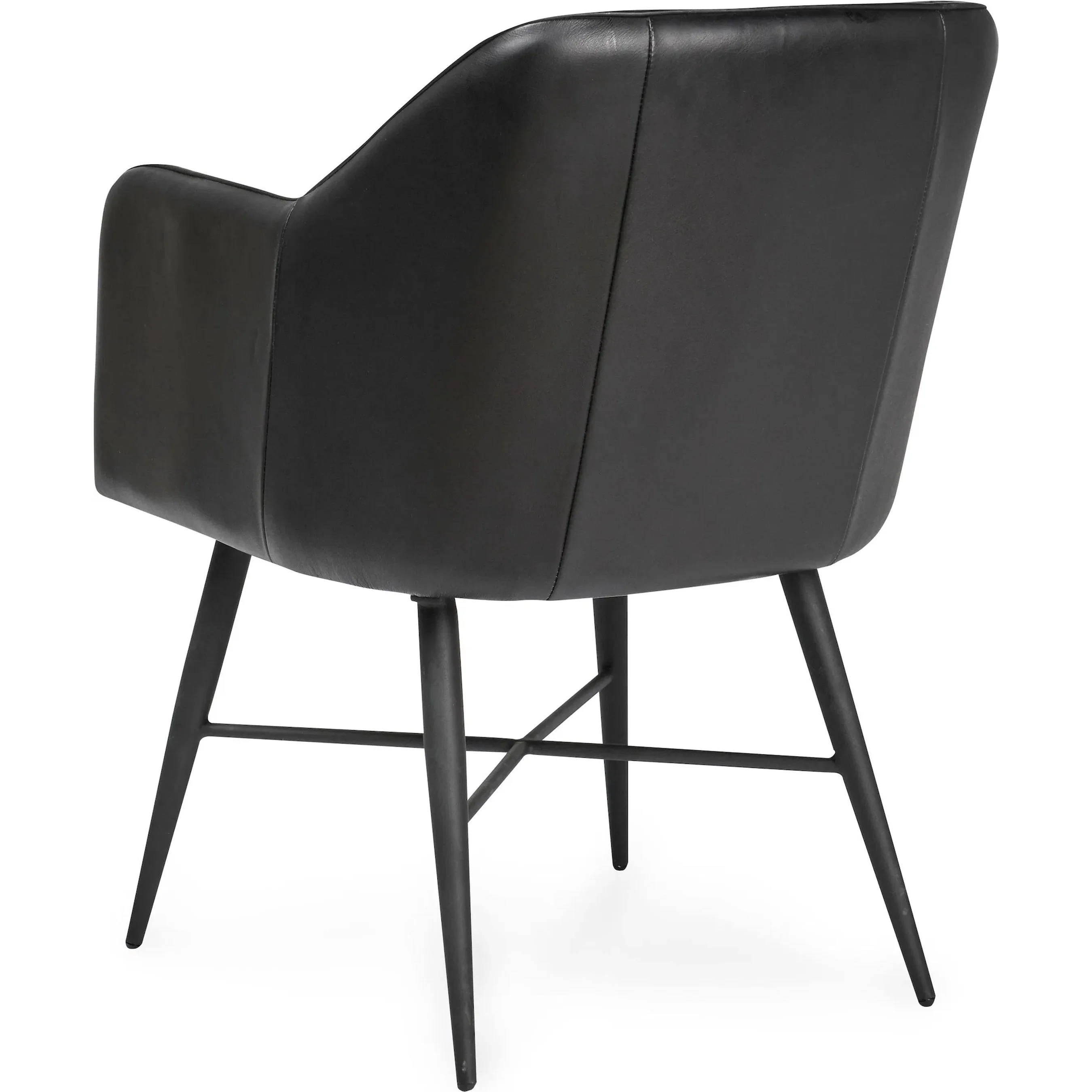 Leon Leather Dining Chair - Image 4