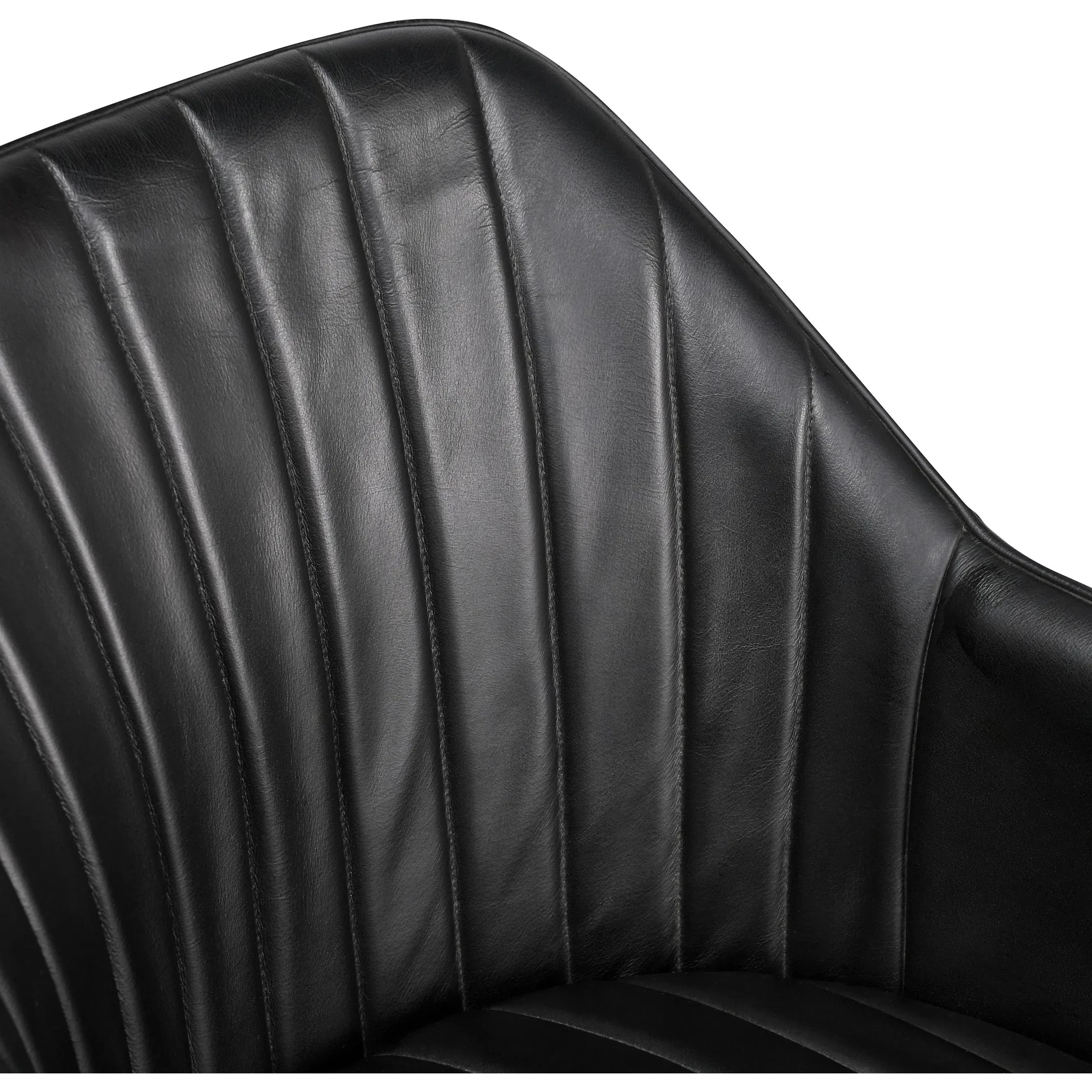 Leon Leather Dining Chair - Image 5