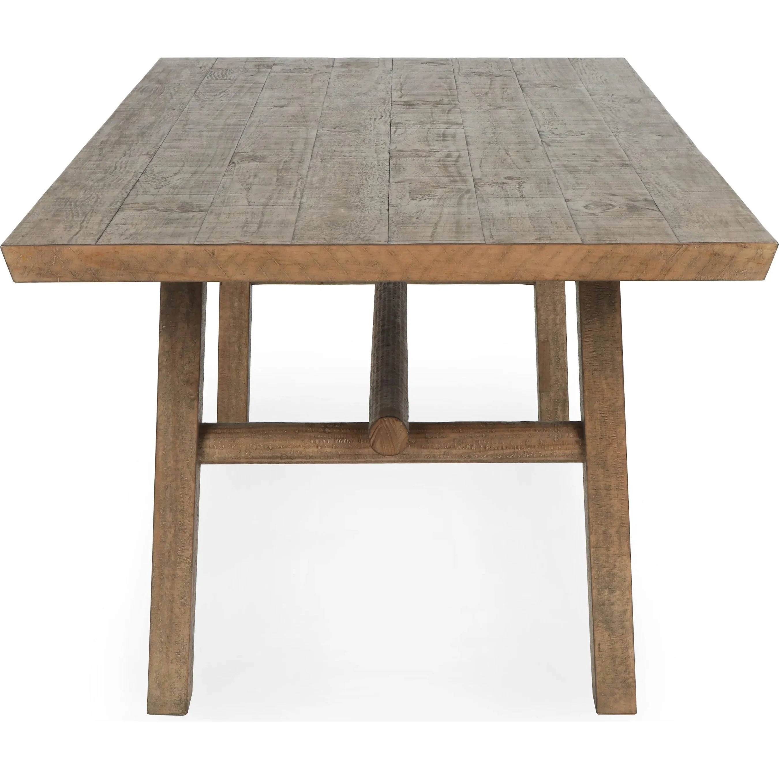 Liana Reclaimed Pine Wood Dining Table - Image 3