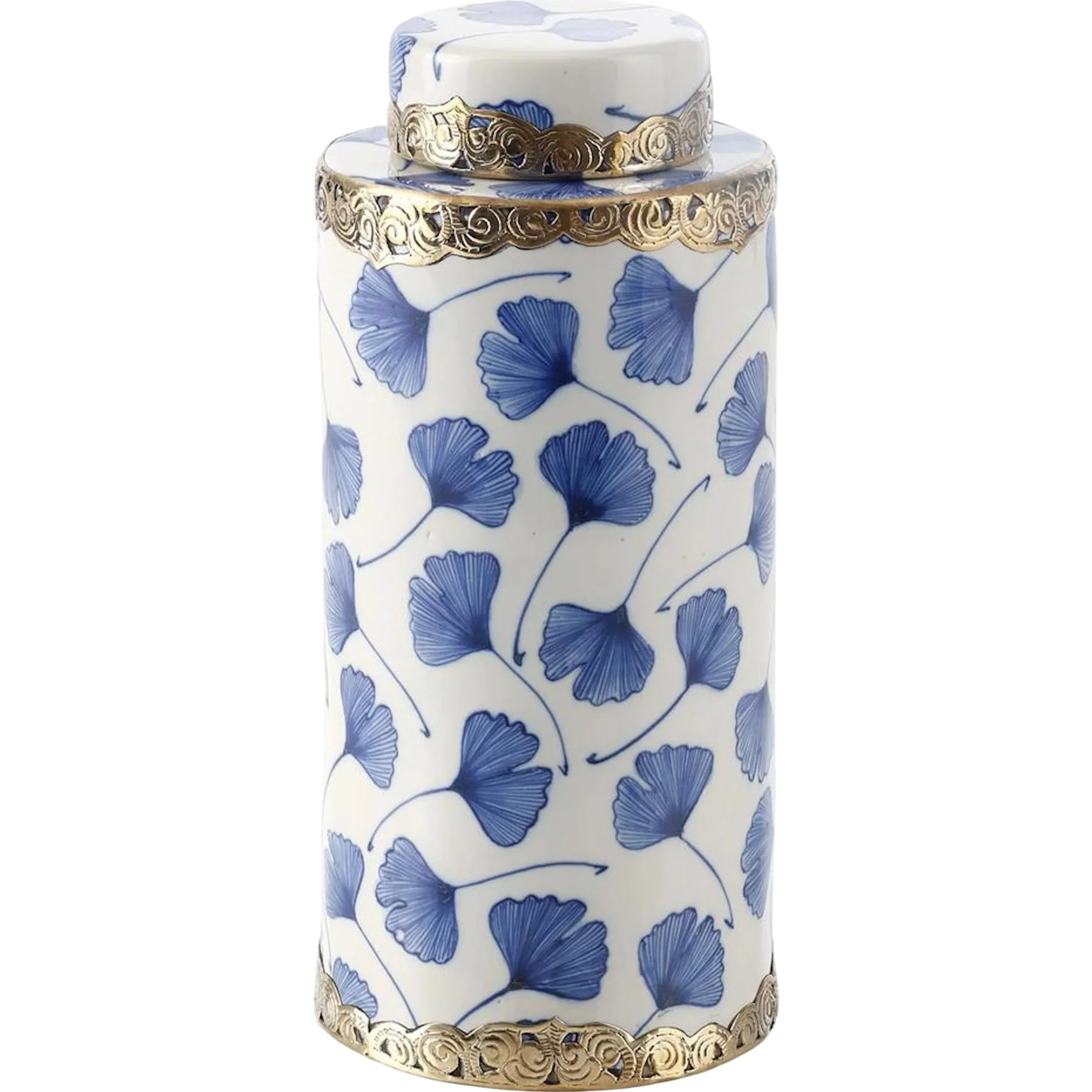 Lidded Ginkgo Jar - Image 2