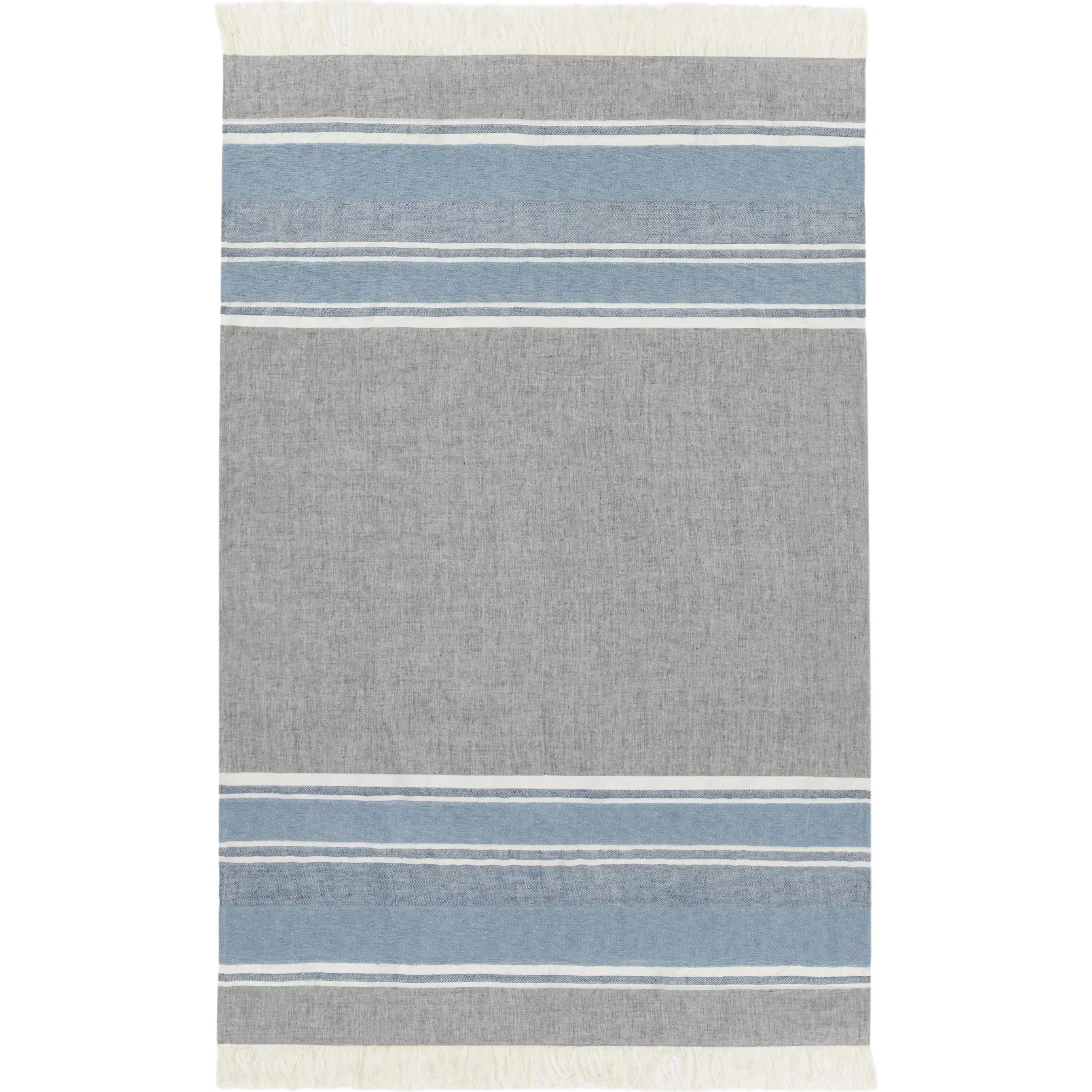 Lima Belgian Linen Throw Blanket - Image 3